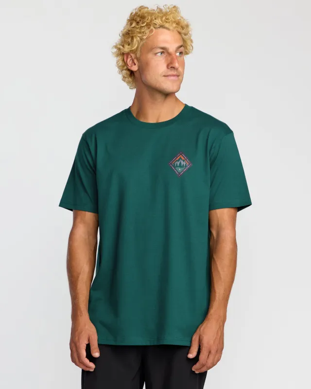 Rockies A/Div Short Sleeve T-Shirt - Spruce Green sold by Billabong