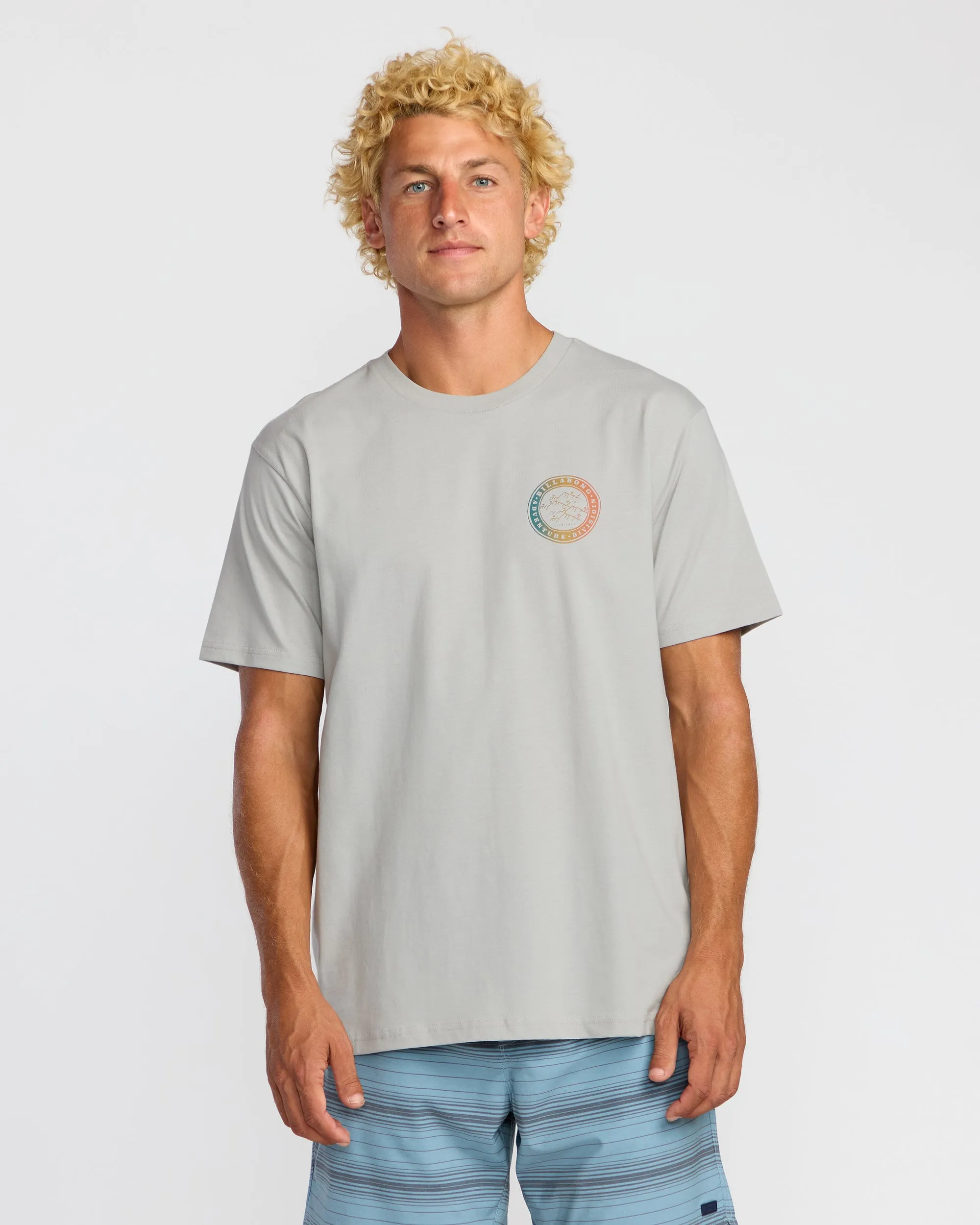 Rockies A/Div Short Sleeve T-Shirt - Silver sold by Billabong