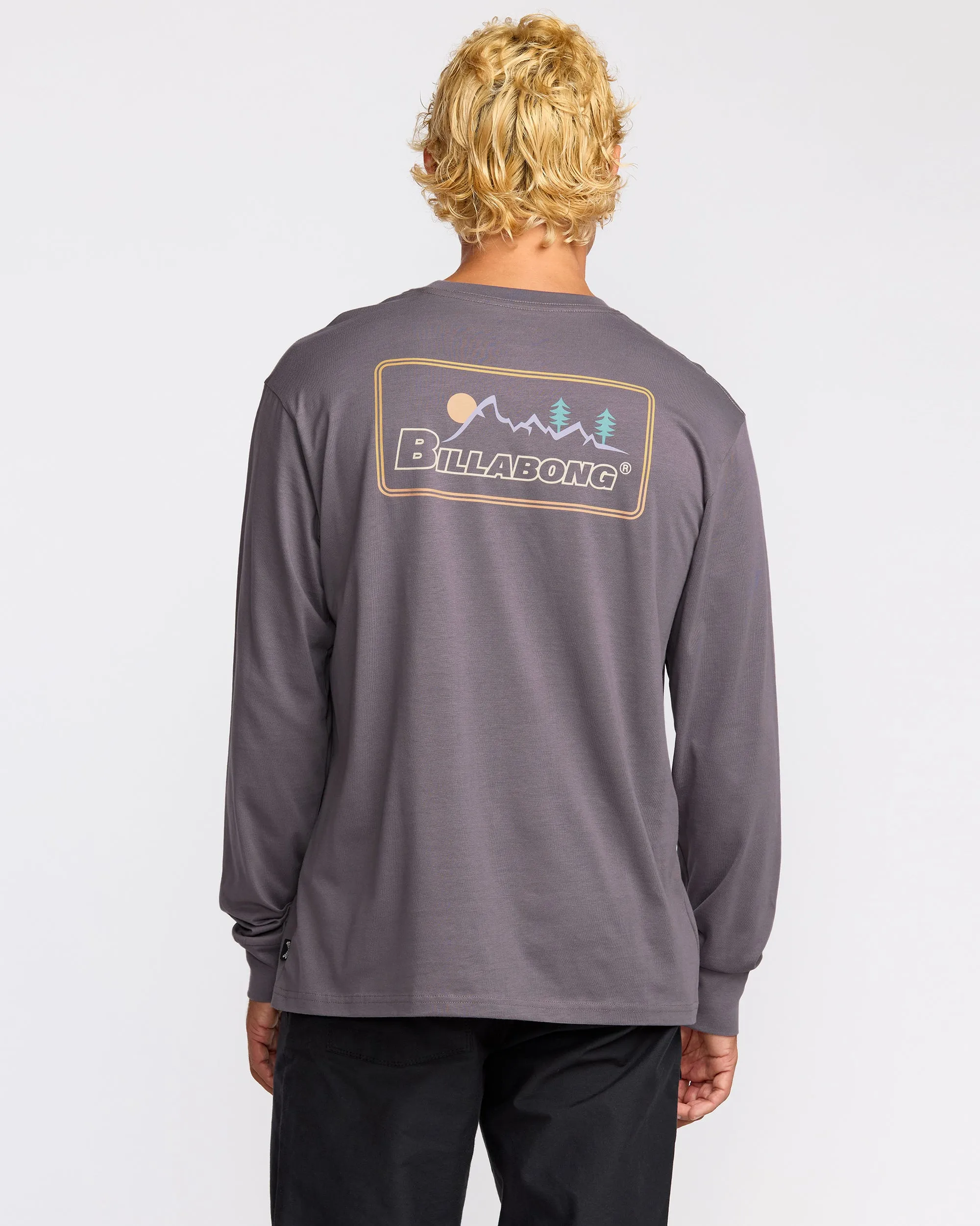 Range A/Div Long Sleeve T-Shirt - Grey Violet sold by Billabong product image thumbnail 2