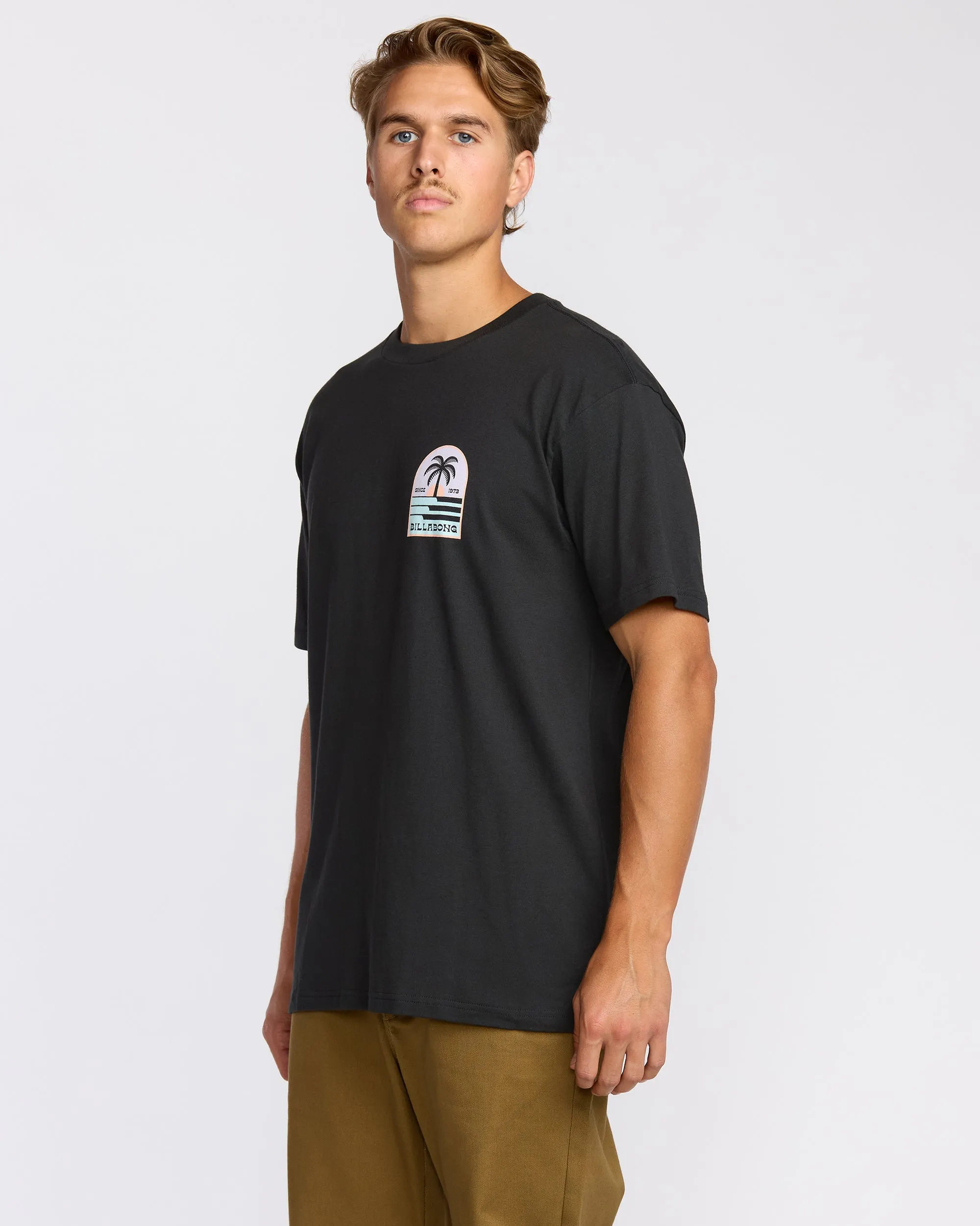 Portal Premium Short Sleeve T-Shirt - Washed Black sold by Billabong product image thumbnail 3