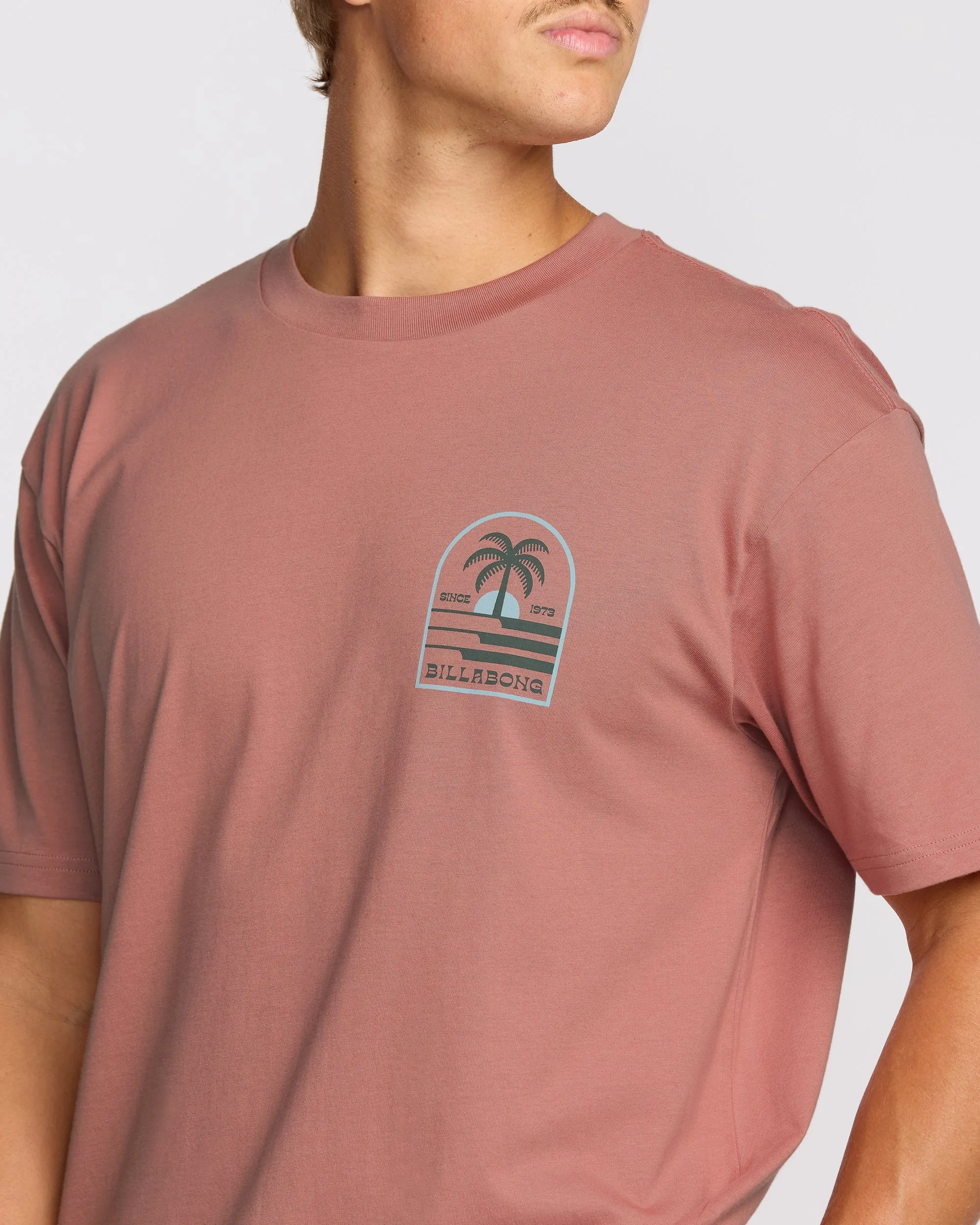 Portal Premium Short Sleeve T-Shirt - Dusty Rose sold by Billabong product image thumbnail 5