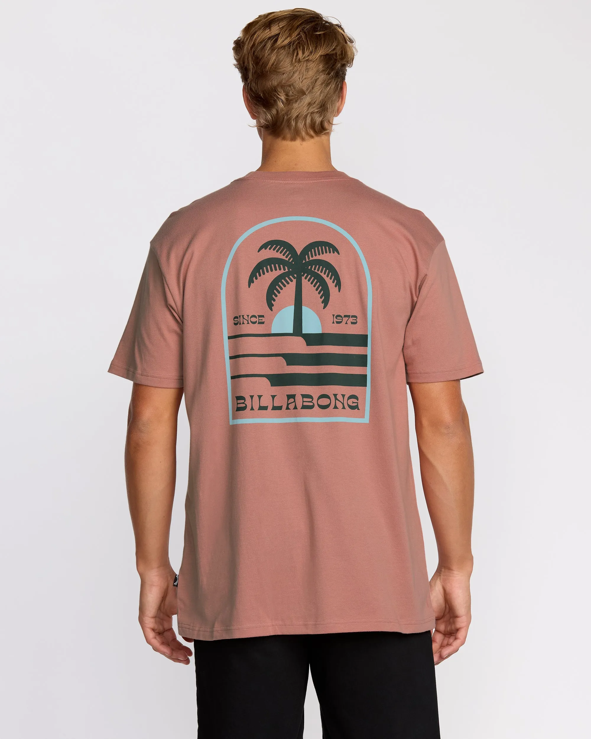 Portal Premium Short Sleeve T-Shirt - Dusty Rose sold by Billabong product image thumbnail 2