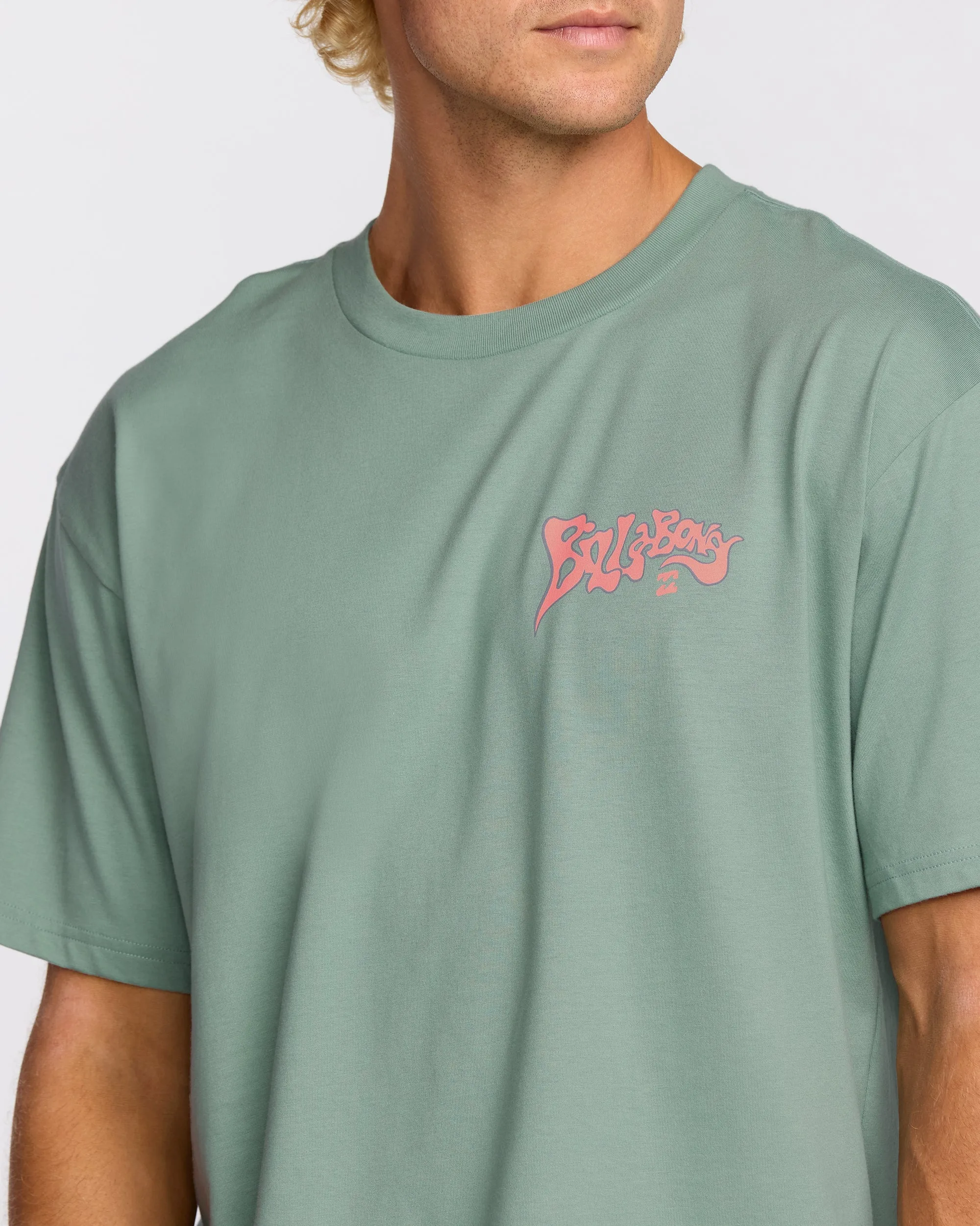 Morning Haze Regular Short Sleeve T-Shirt - Mineral Blue sold by Billabong product image thumbnail 5