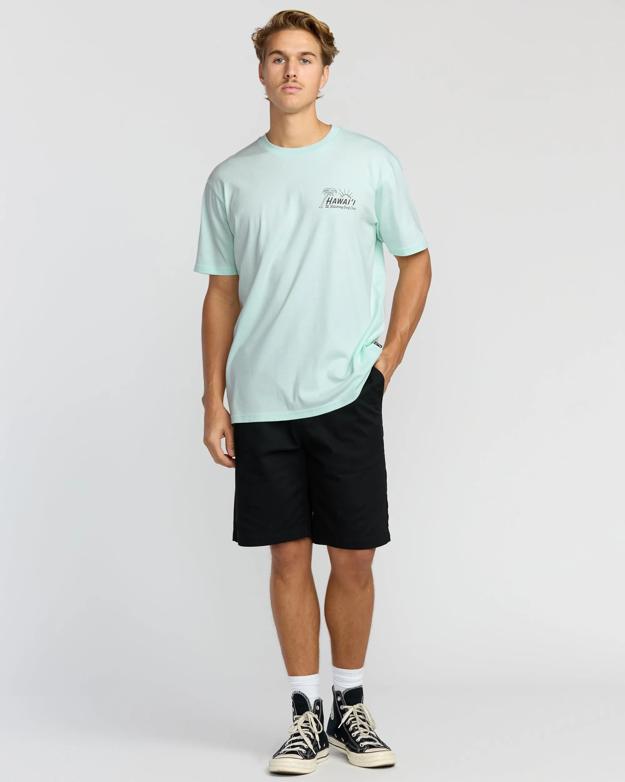 Lounge Hi Premium Short Sleeve T-Shirt - Sea Glass sold by Billabong product image thumbnail 4