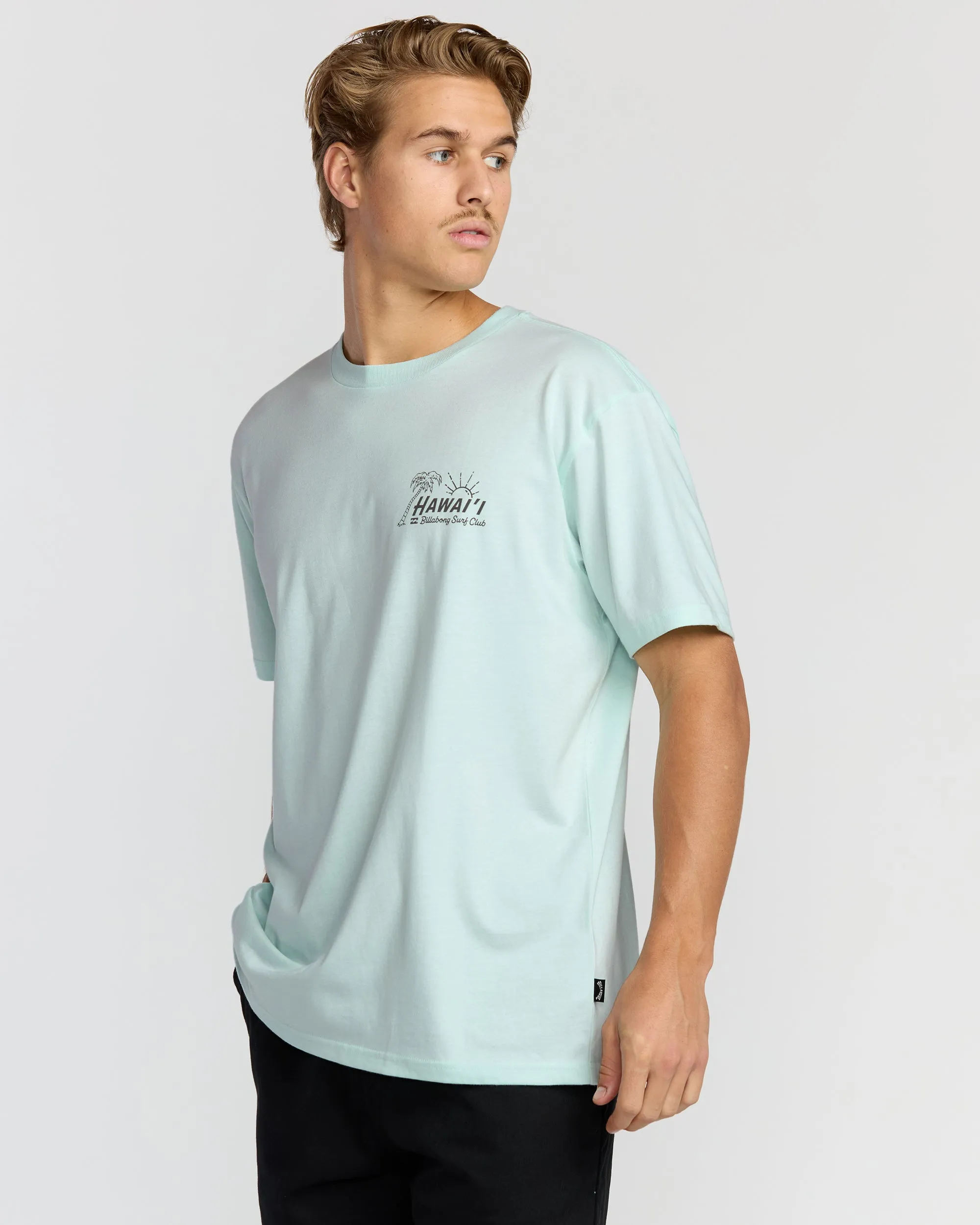 Lounge Hi Premium Short Sleeve T-Shirt - Sea Glass sold by Billabong product image thumbnail 3