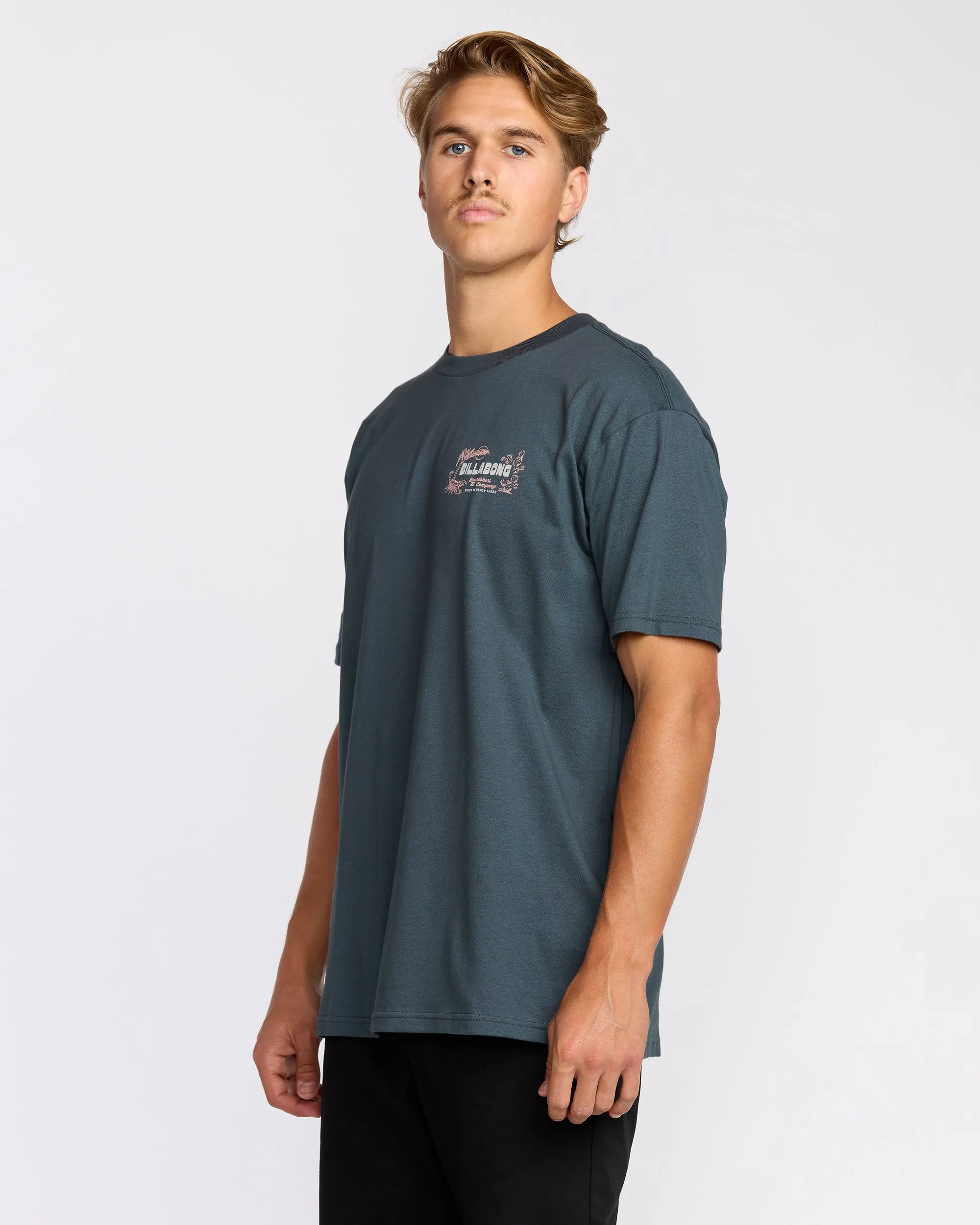 Desert Lounge Premium Short Sleeve T-Shirt - Midnight Blue sold by Billabong product image thumbnail 3