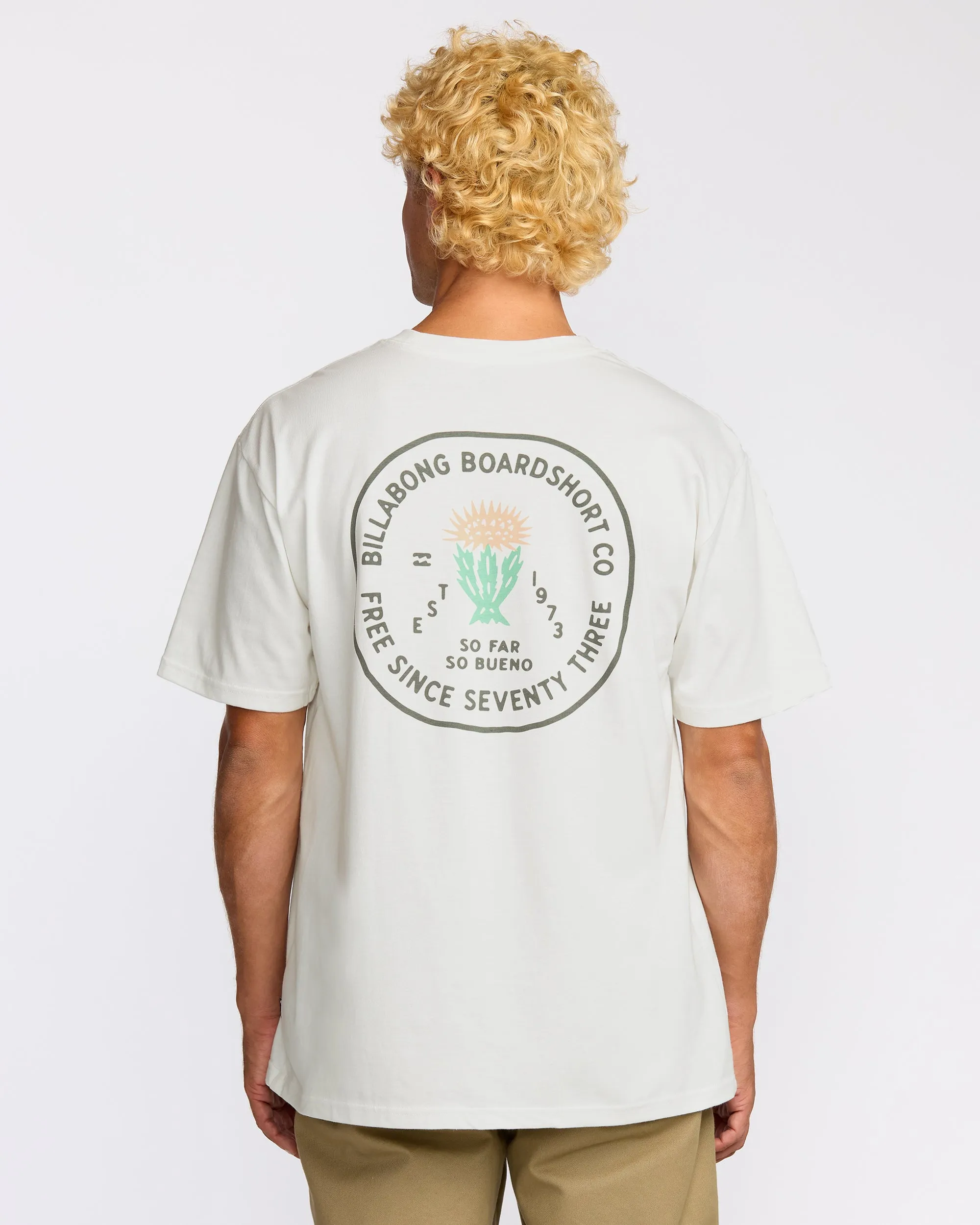 Desert Flower Regular Short Sleeve T-Shirt - Off White sold by Billabong product image thumbnail 2