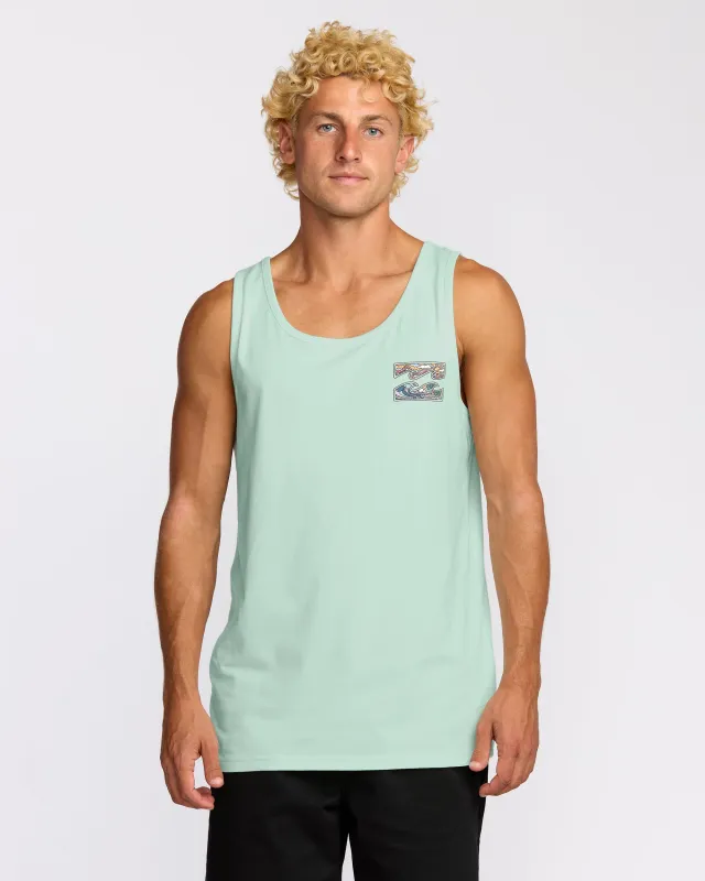 Crayon Wave Tank - Sea Glass sold by Billabong
