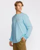 Crayon Wave Regular Long Sleeve T-Shirt - Coastal Blue sold by Billabong