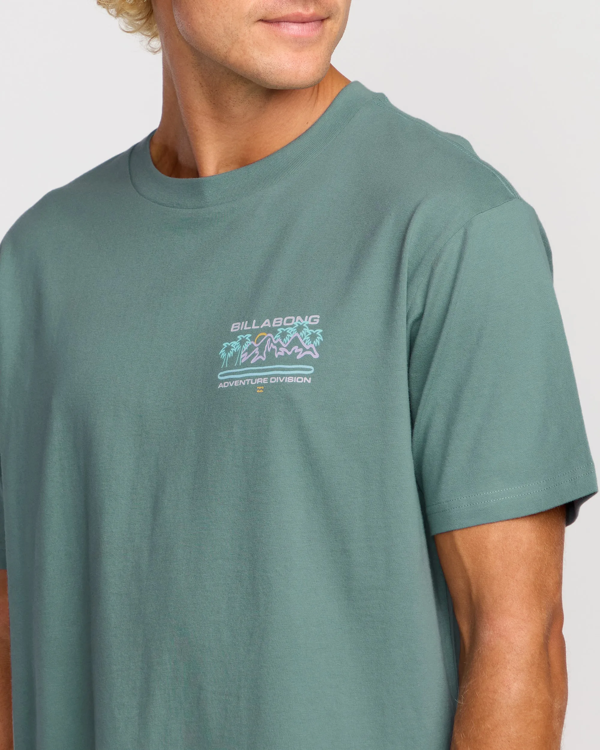 Coastal Range A/Div Short Sleeve T-Shirt - Sea Blue sold by Billabong product image thumbnail 5