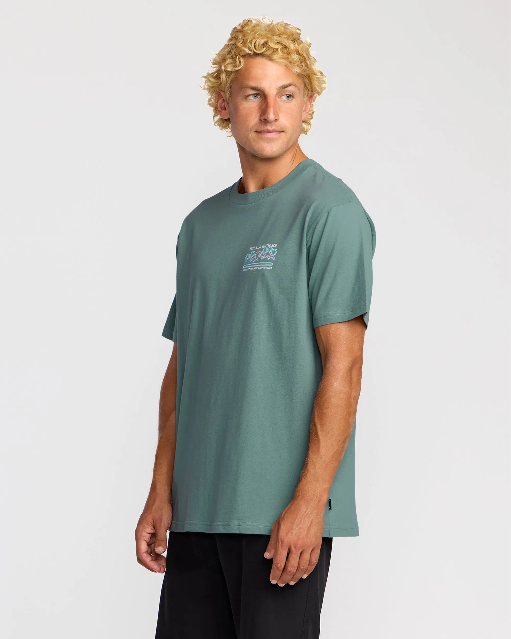 Coastal Range A/Div Short Sleeve T-Shirt - Sea Blue sold by Billabong product image thumbnail 3