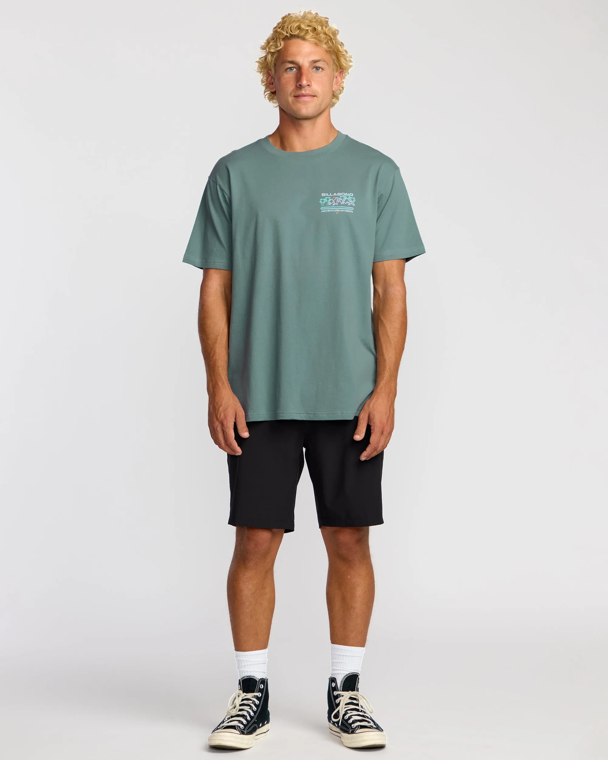 Coastal Range A/Div Short Sleeve T-Shirt - Sea Blue sold by Billabong product image thumbnail 4