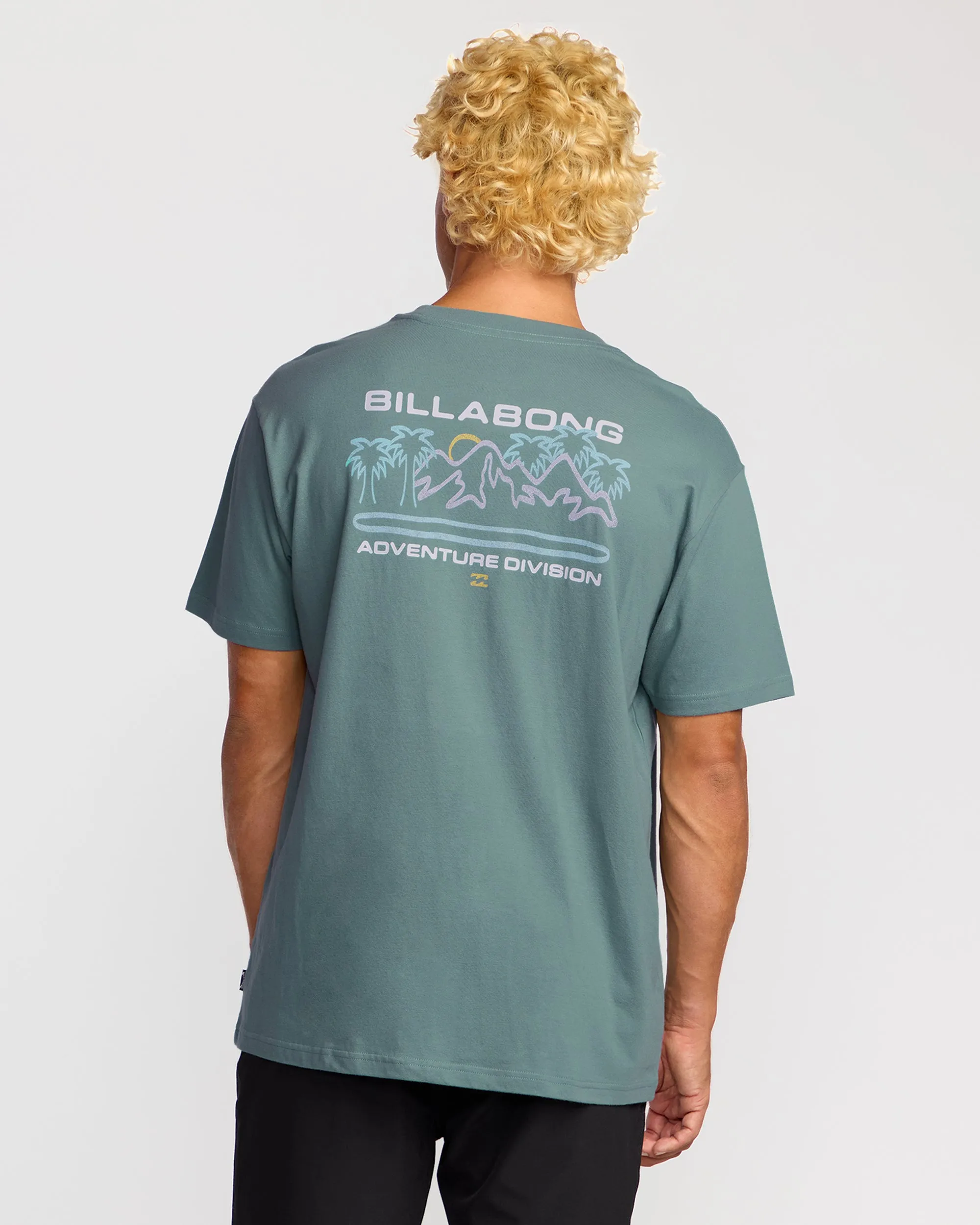 Coastal Range A/Div Short Sleeve T-Shirt - Sea Blue sold by Billabong product image thumbnail 2