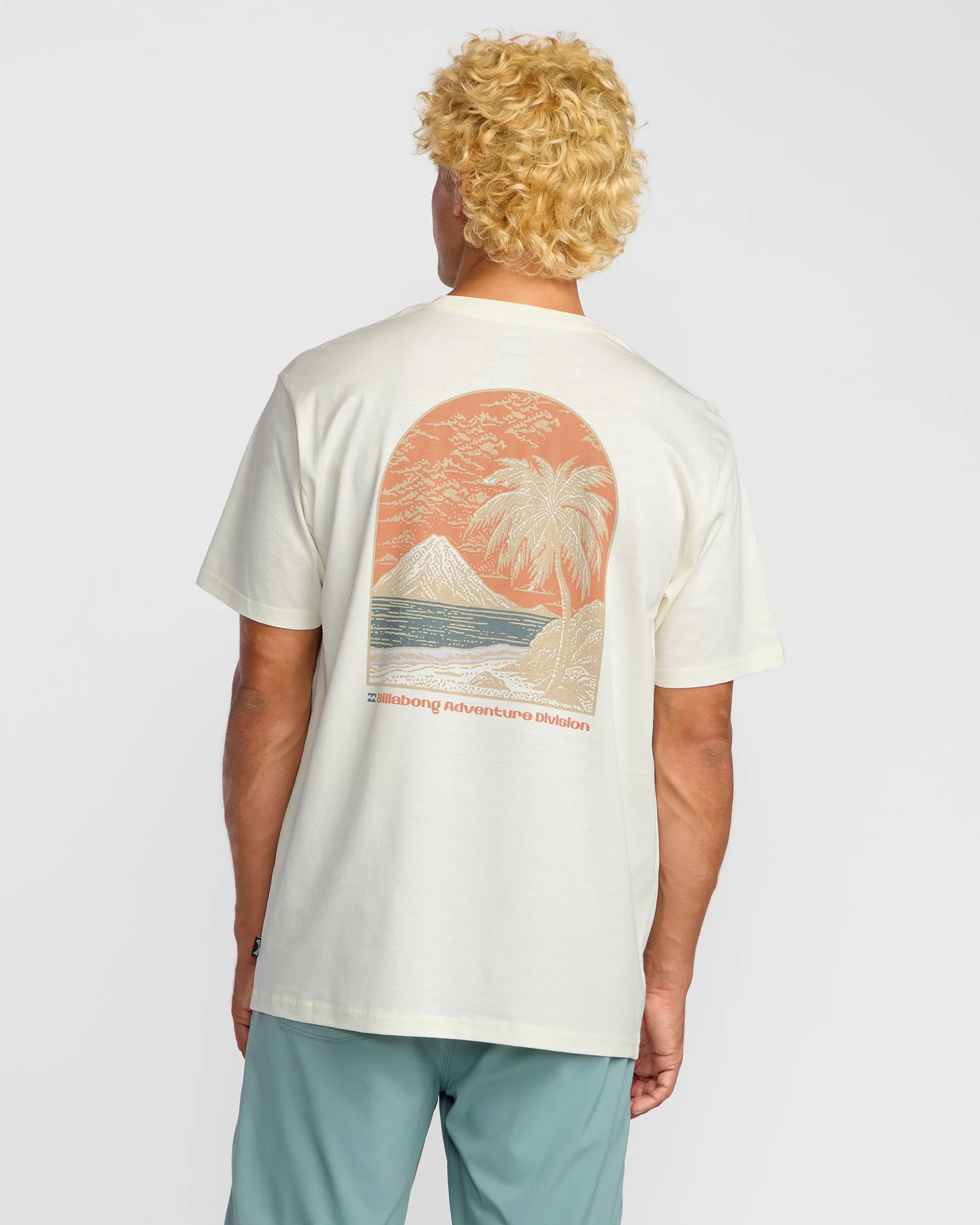 Coastal Range A/Div Short Sleeve T-Shirt - Off White sold by Billabong product image thumbnail 2