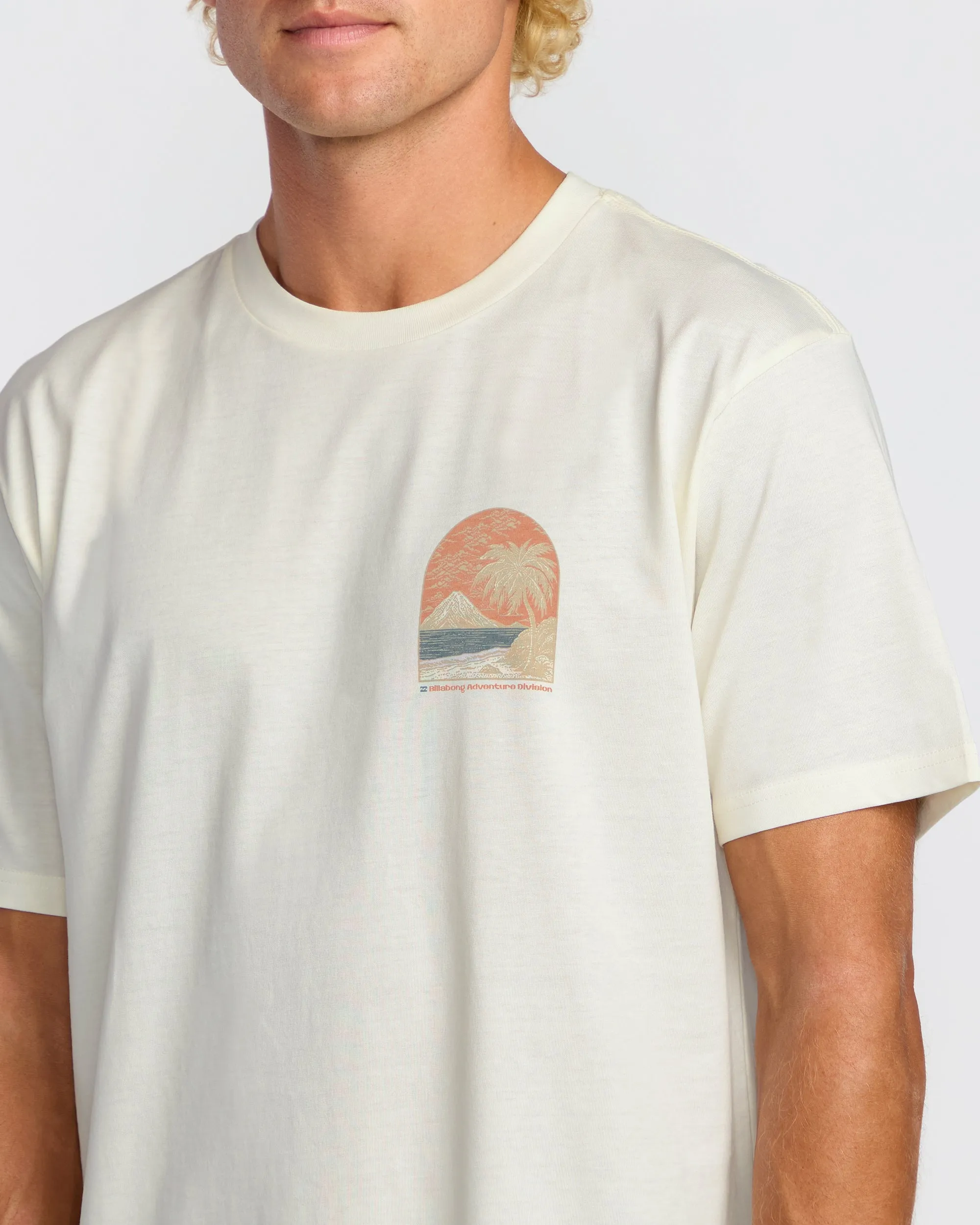 Coastal Range A/Div Short Sleeve T-Shirt - Off White sold by Billabong product image thumbnail 5