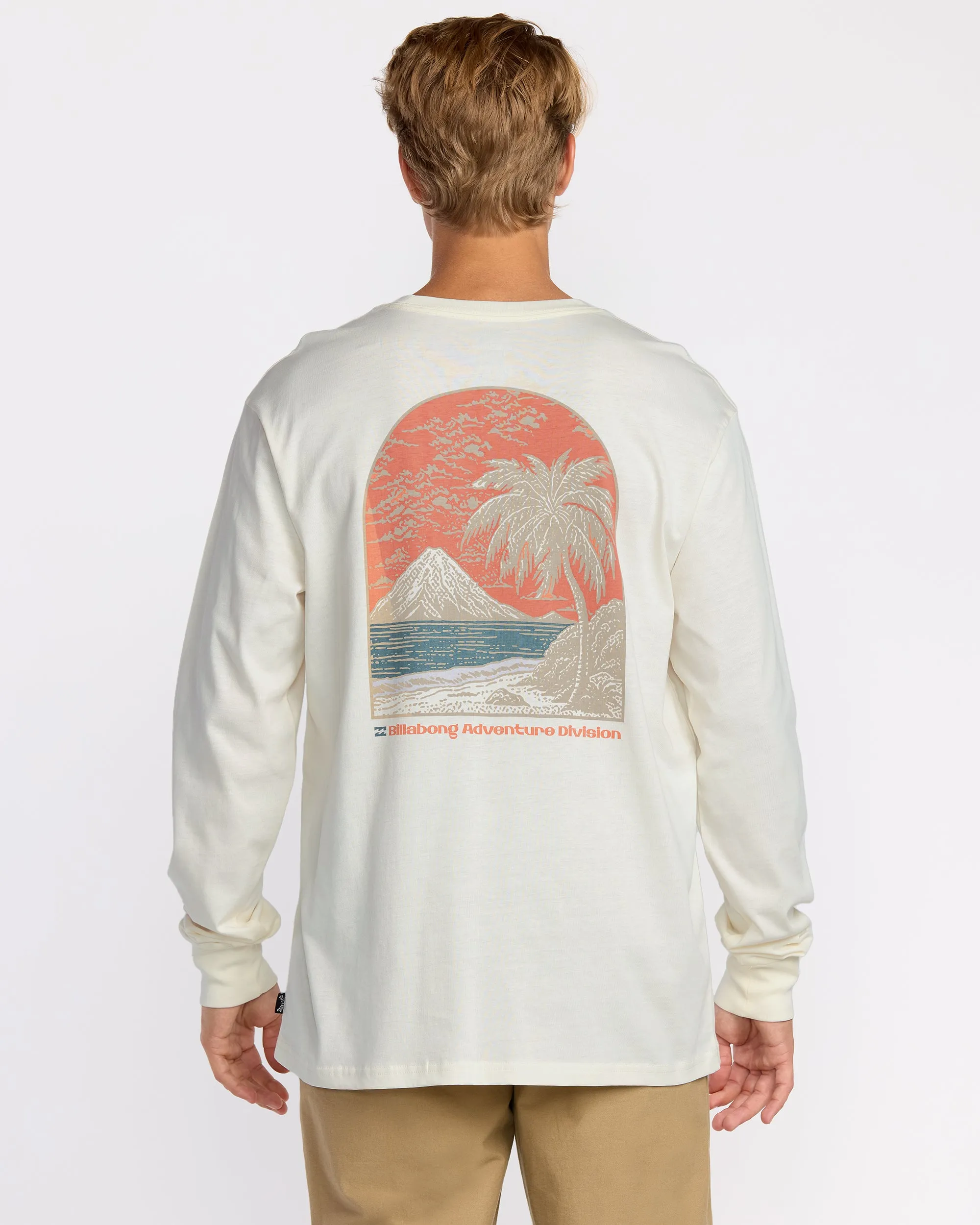 Coastal Range A/Div Long Sleeve T-Shirt - Off White sold by Billabong product image thumbnail 2
