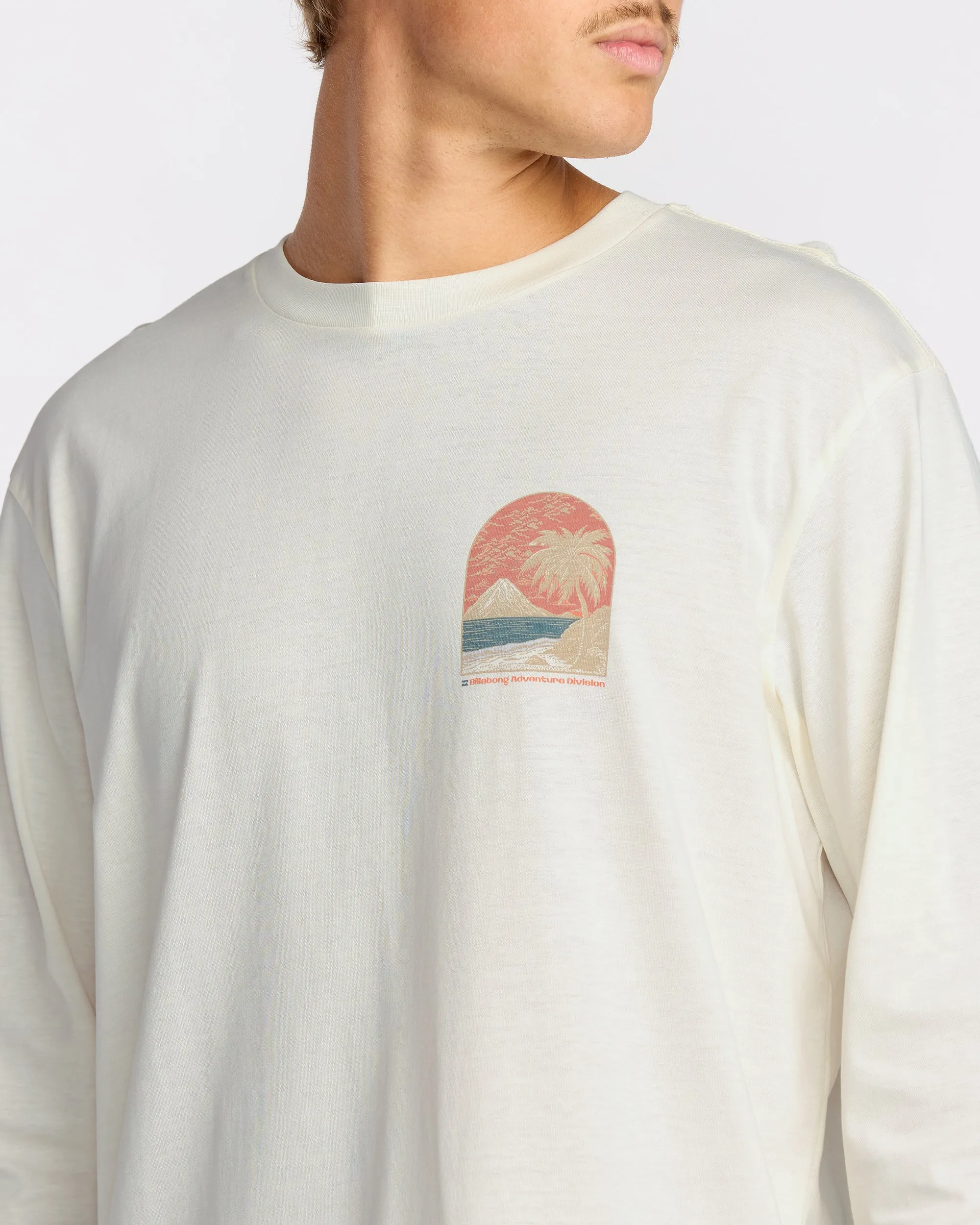 Coastal Range A/Div Long Sleeve T-Shirt - Off White sold by Billabong product image thumbnail 5