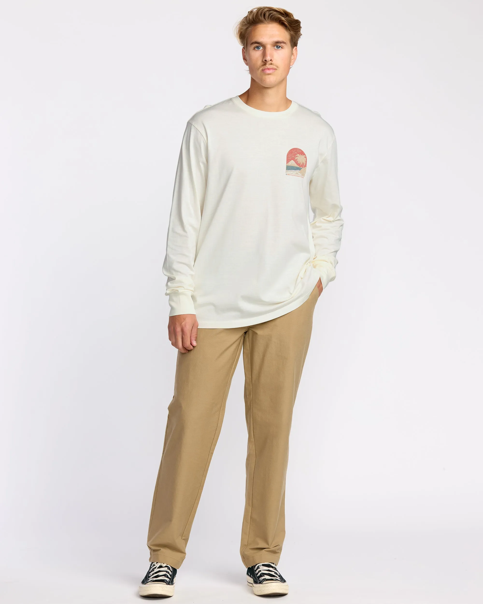 Coastal Range A/Div Long Sleeve T-Shirt - Off White sold by Billabong product image thumbnail 4