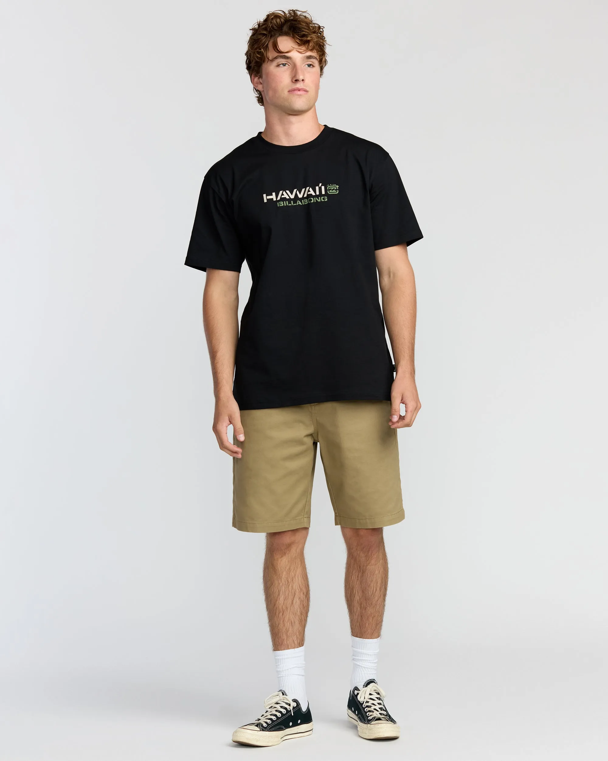 Bracket Hi Regular Short Sleeve T-Shirt - Black sold by Billabong product image thumbnail 4