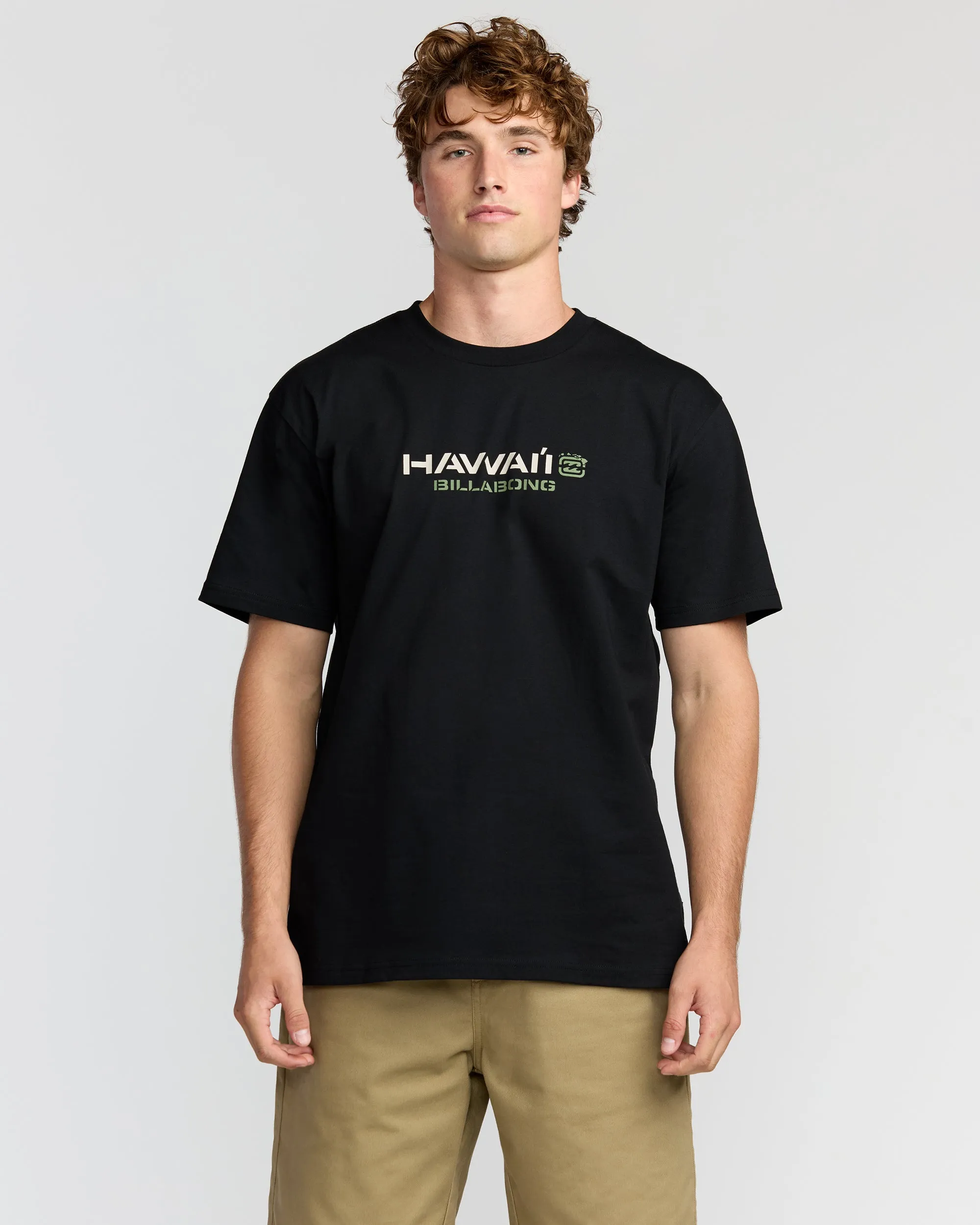 Bracket Hi Regular Short Sleeve T-Shirt - Black sold by Billabong