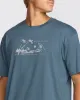Beach Club Premium Short Sleeve T-Shirt - Steel Blue sold by Billabong