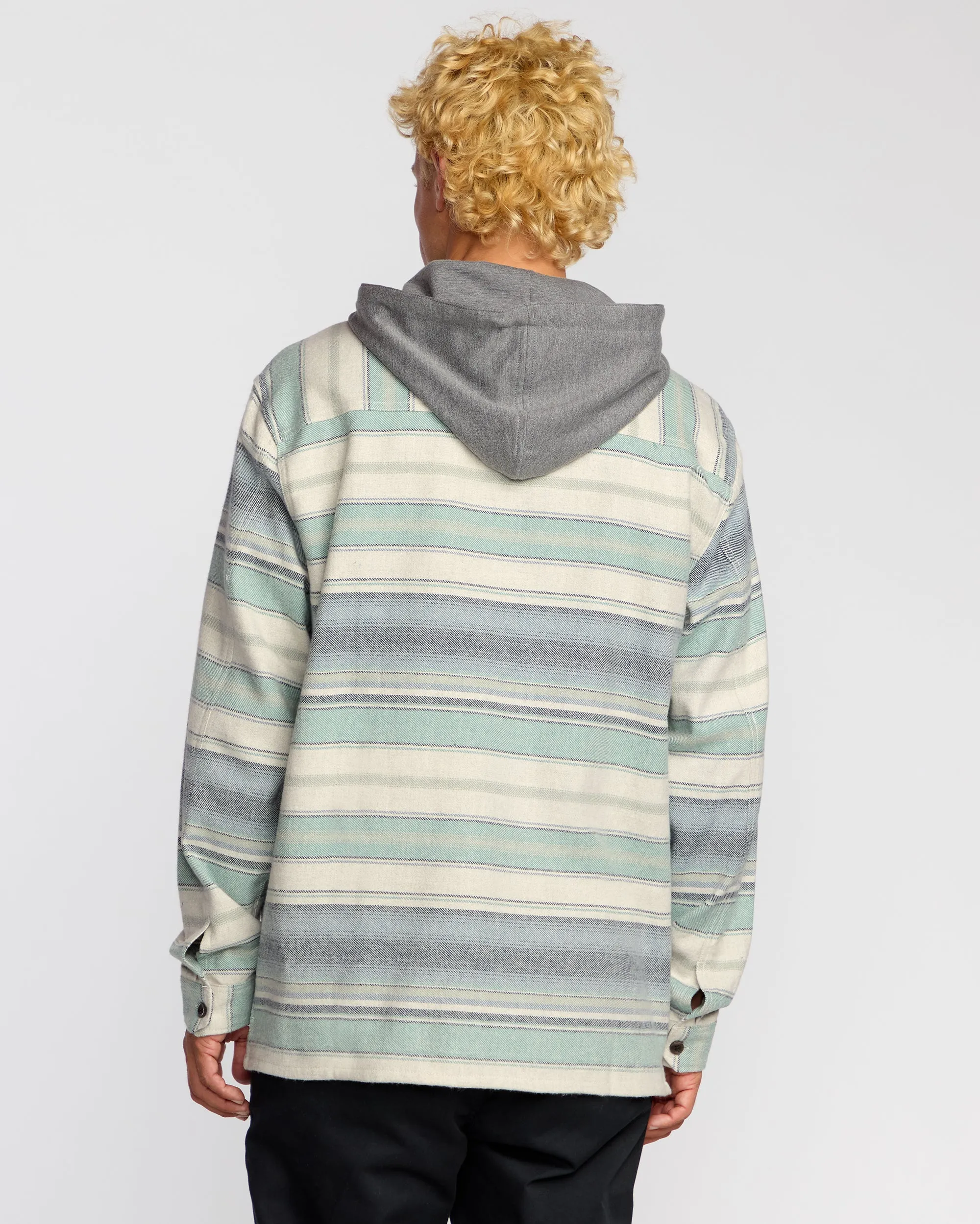 Baja Long Sleeve Flannel Shirt - Oatmeal sold by Billabong product image thumbnail 2