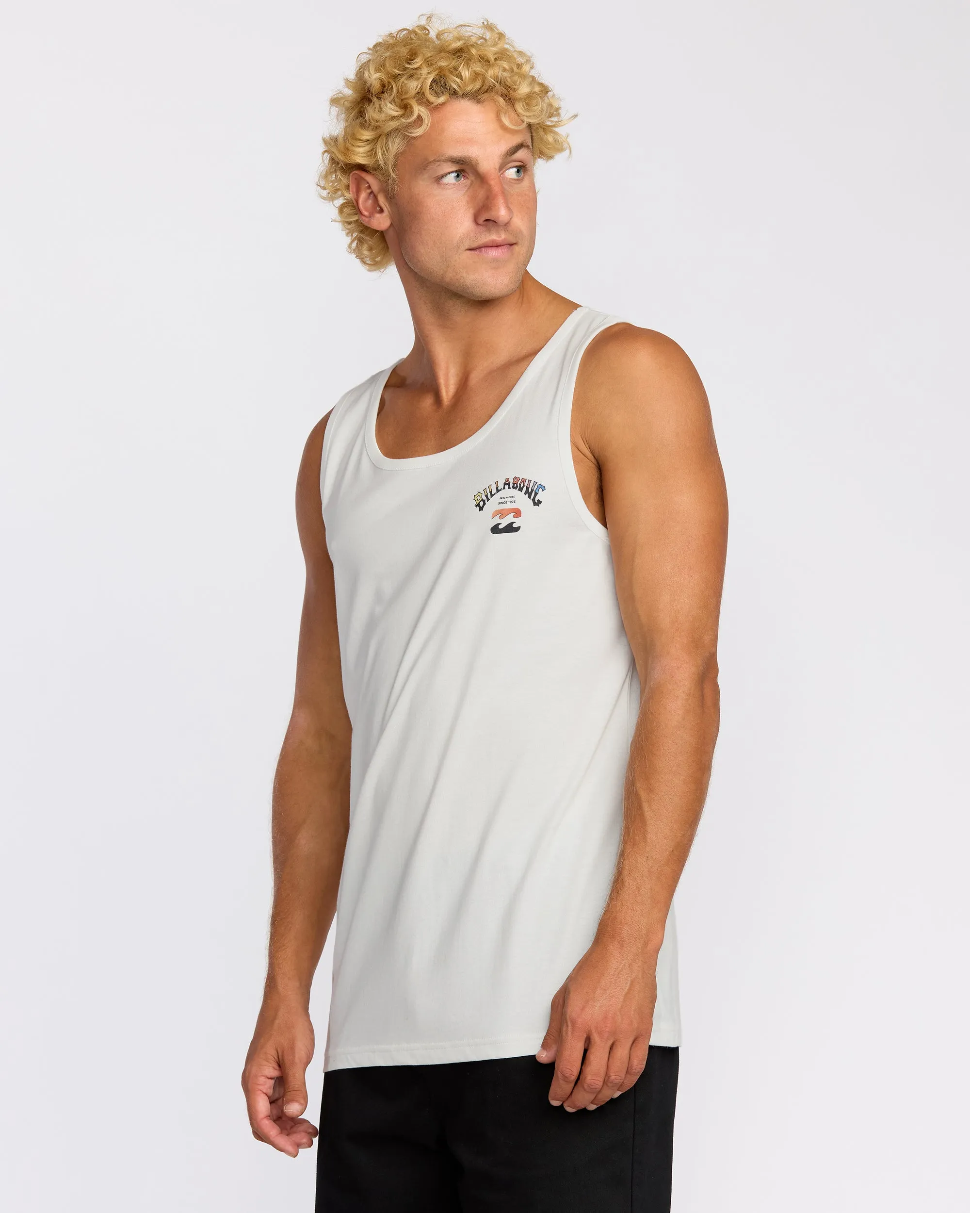 Arch Fade Tank - Off White sold by Billabong product image thumbnail 3