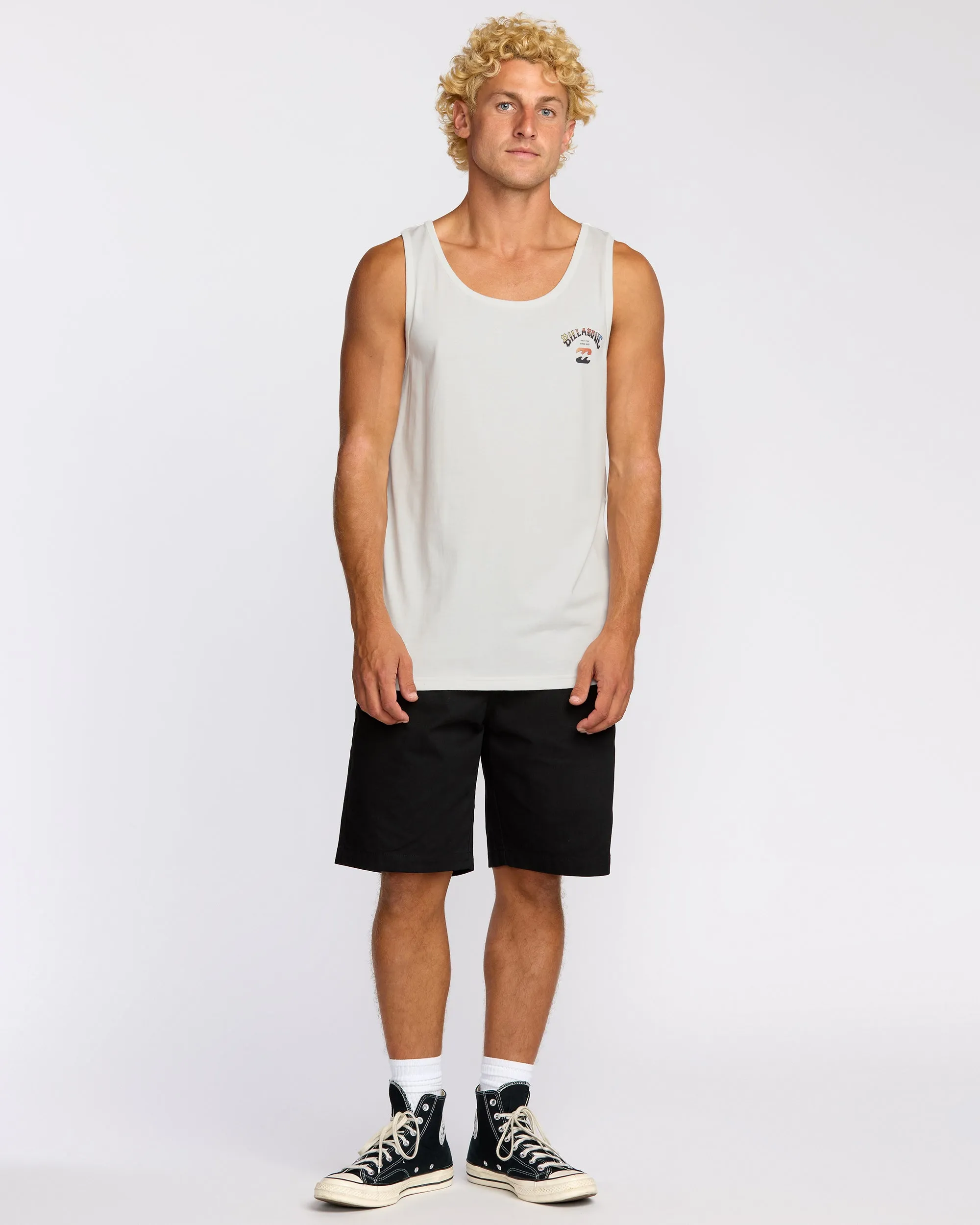 Arch Fade Tank - Off White sold by Billabong product image thumbnail 4
