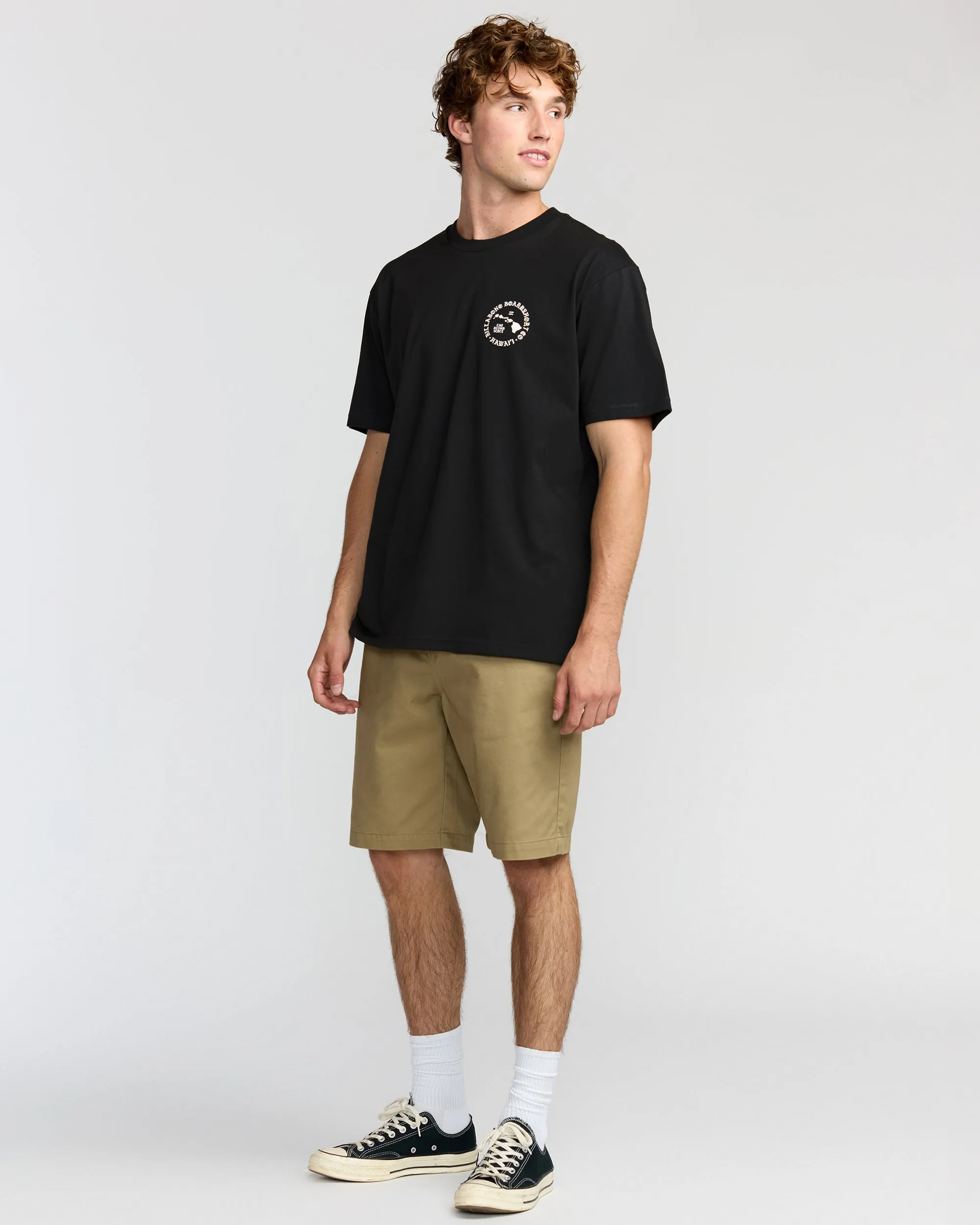 Aloha Island Hi Regular Short Sleeve T-Shirt - Washed Black sold by Billabong product image thumbnail 4