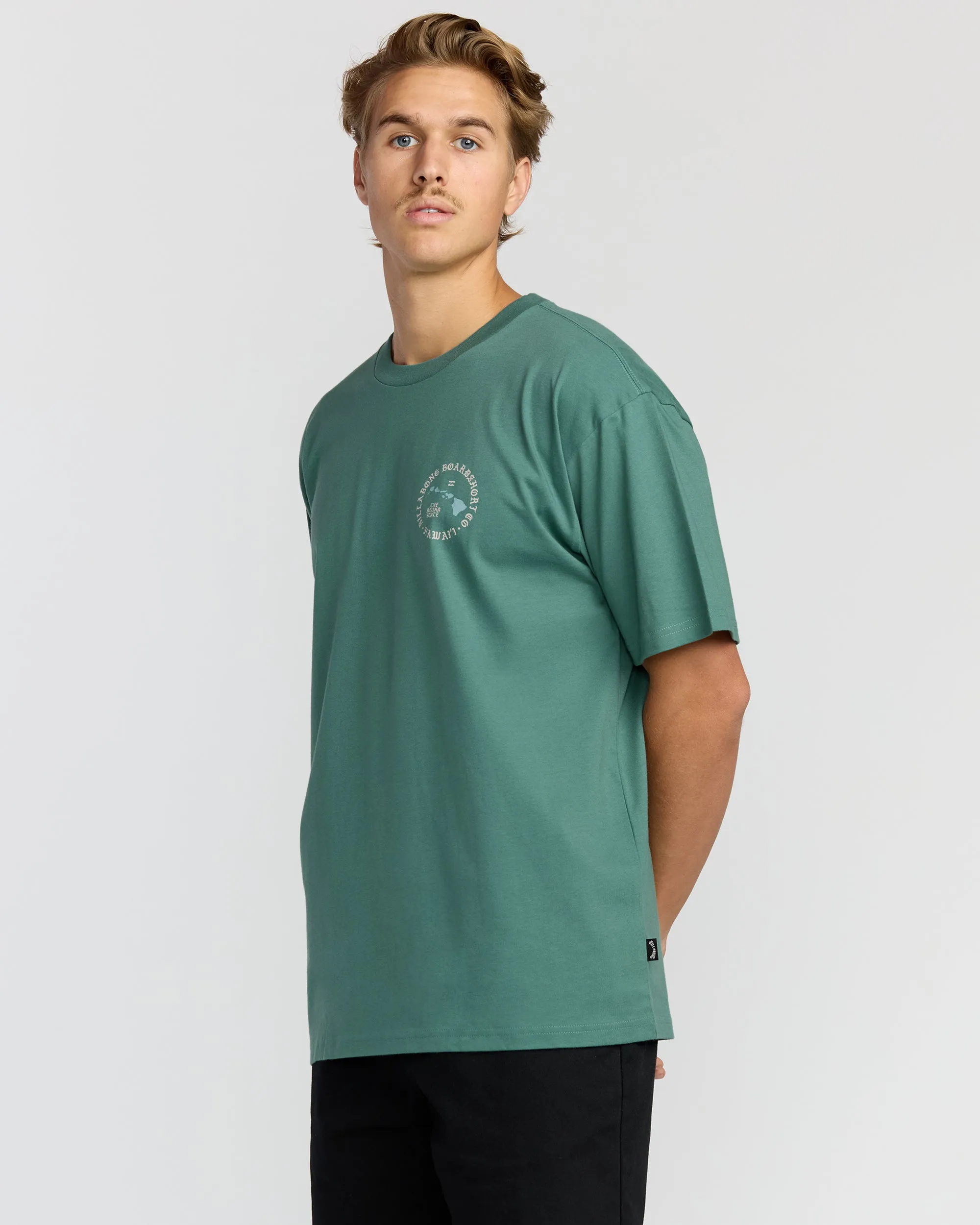 Aloha Island Hi Regular Short Sleeve T-Shirt - Sage Green sold by Billabong product image thumbnail 3