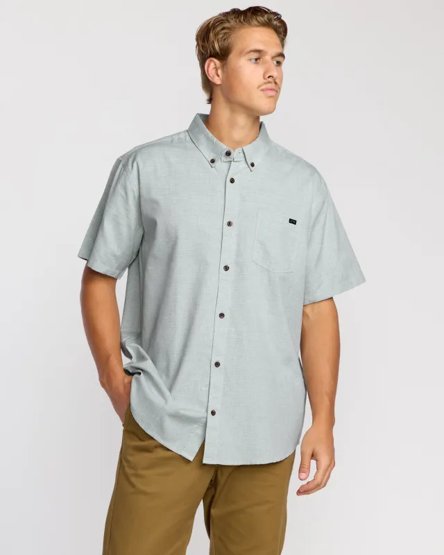 All Day Short Sleeve Shirt - Sage Green sold by Billabong