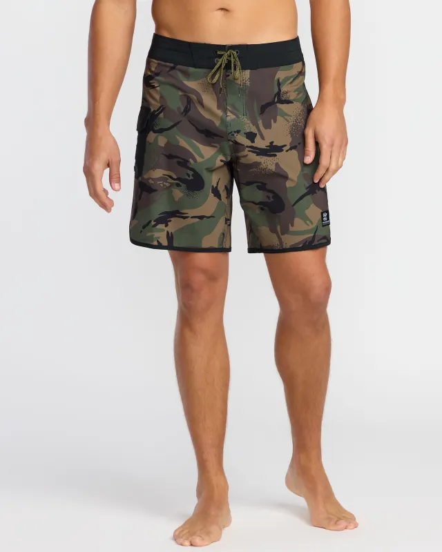 73 Pro Hi Boardshorts - Camo sold by Billabong