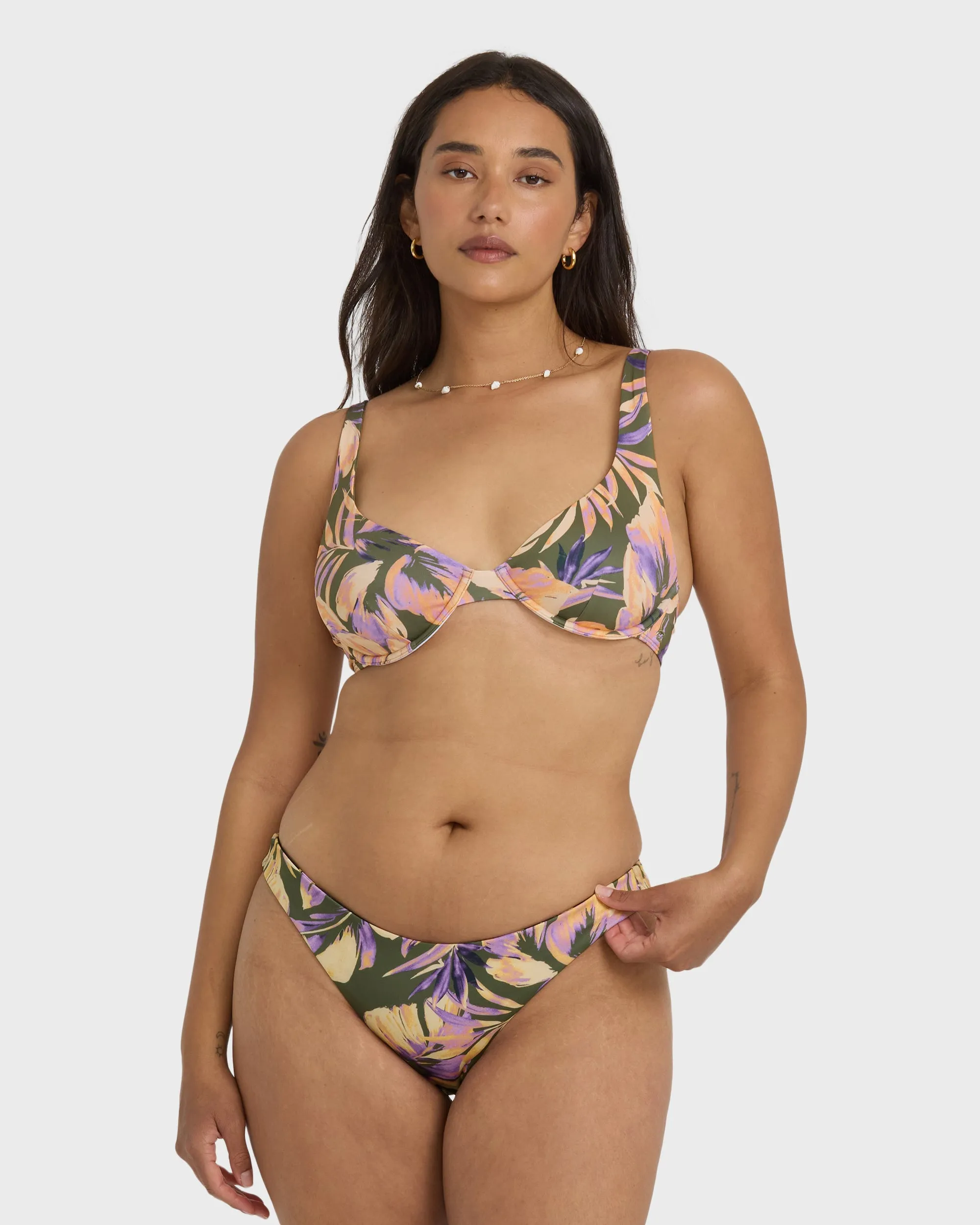 Drifting Coast Ruby Underwire Bikini Top - Luv Army sold by Billabong