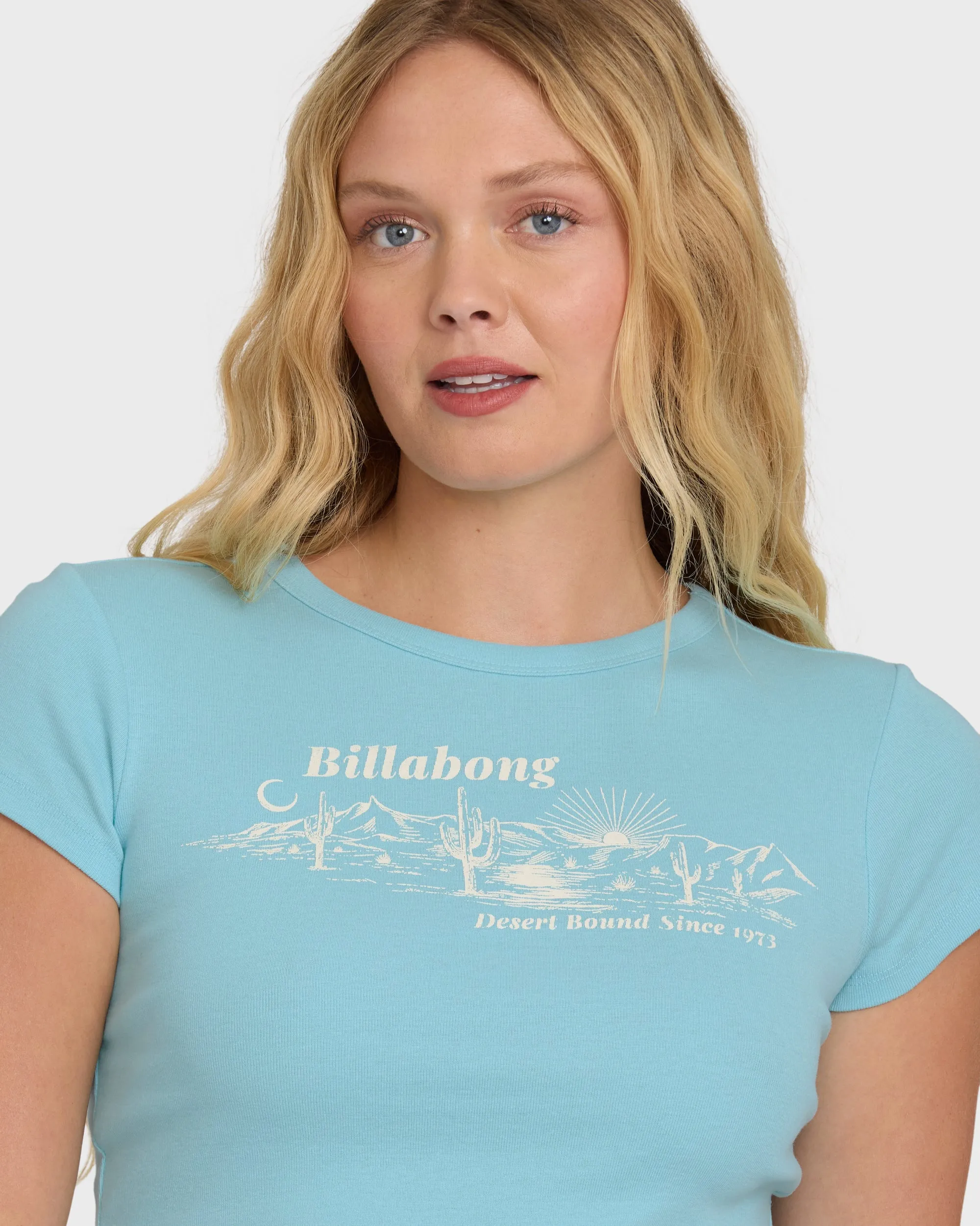Desert Bound Short Sleeve T-Shirt - Laguna Blue sold by Billabong product image thumbnail 4