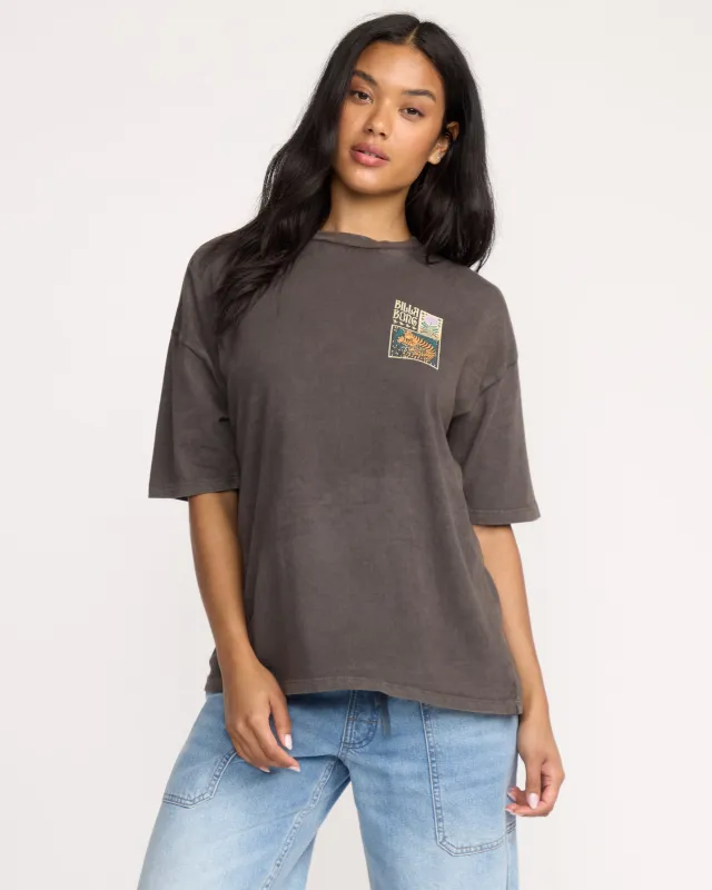 Daydream Away T-Shirt - Off Black sold by Billabong