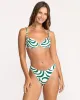 All The Waves Talia Underwire Top - Evergreen sold by Billabong
