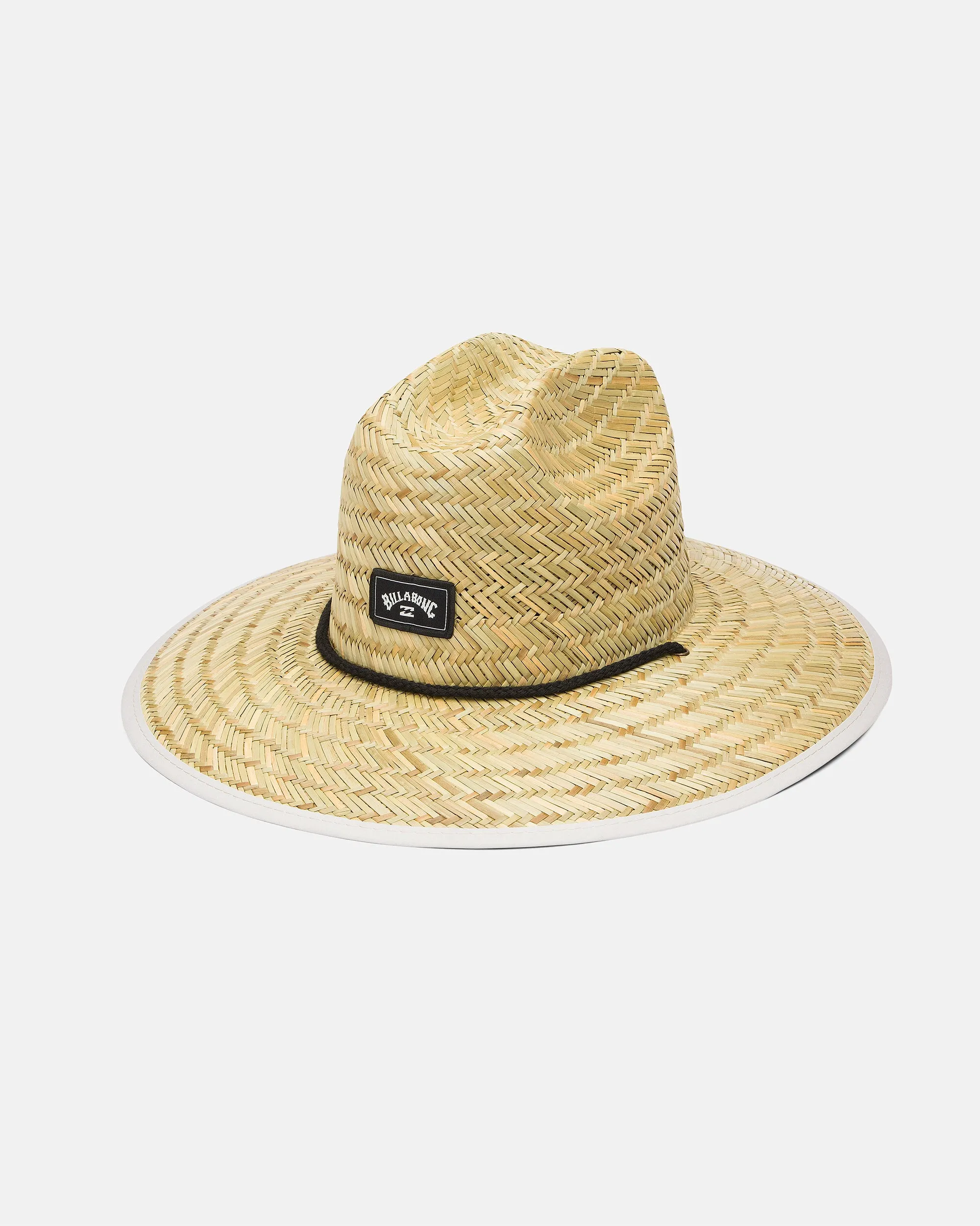 Tides Print Straw Hat - Steel Blue sold by Billabong
