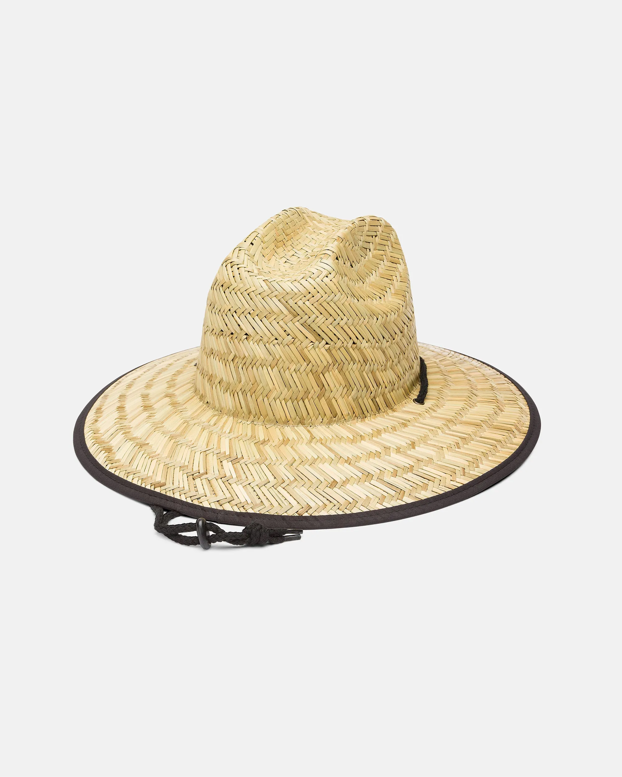 Tides Print Straw Hat - Black sold by Billabong product image thumbnail 2