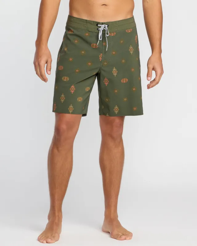 Sundays Pro Performance 19" Boardshorts - Military sold by Billabong