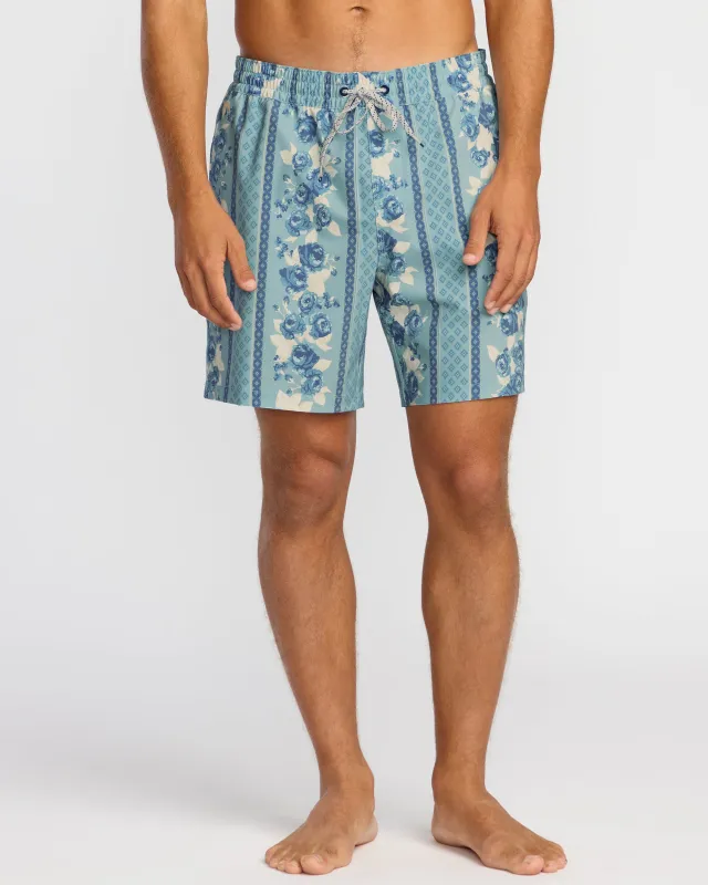 Sundays Laybacks 17" Trunks - Blue Shadow sold by Billabong