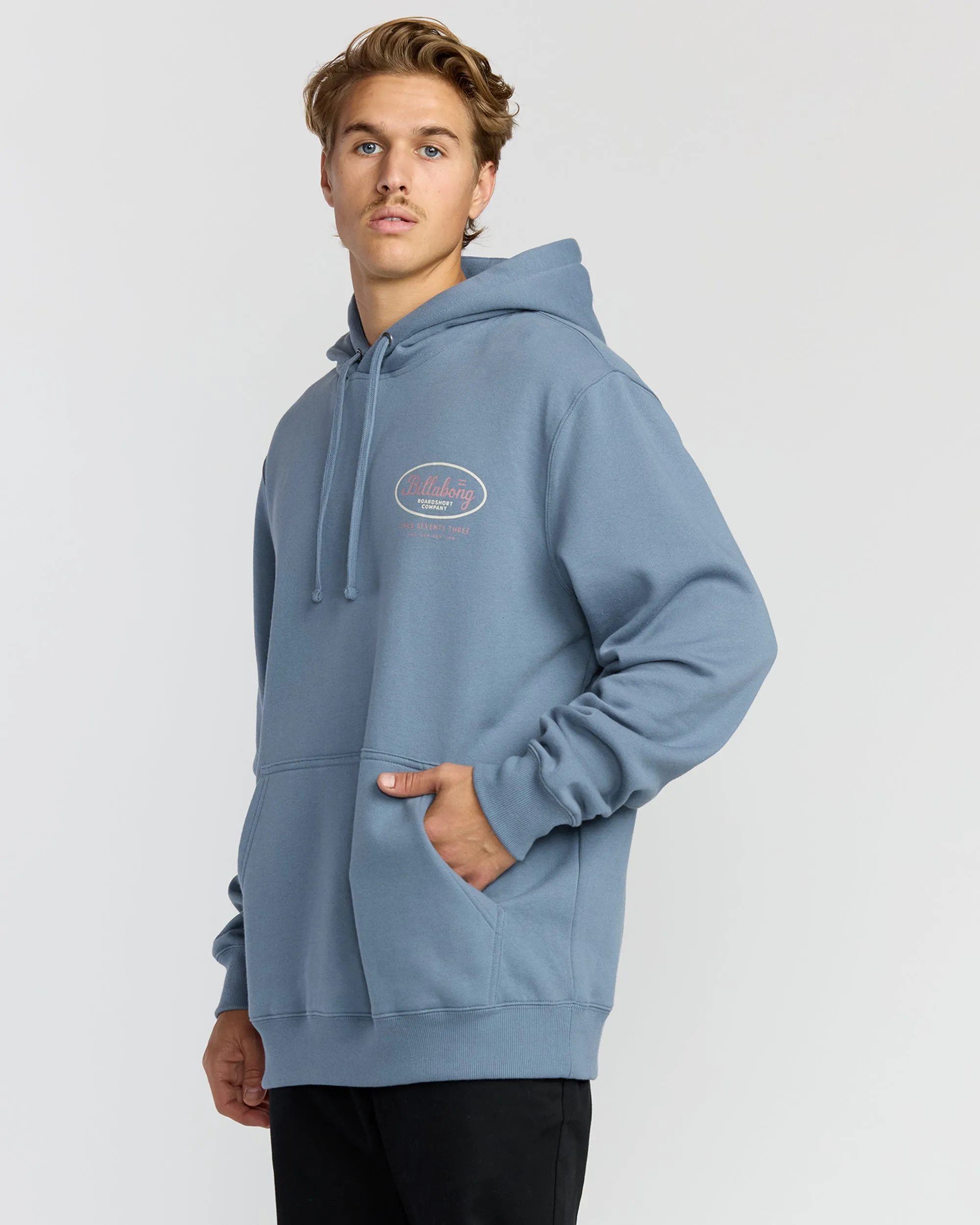 Short Sands Pullover Sweatshirt - Steel Blue sold by Billabong product image thumbnail 3