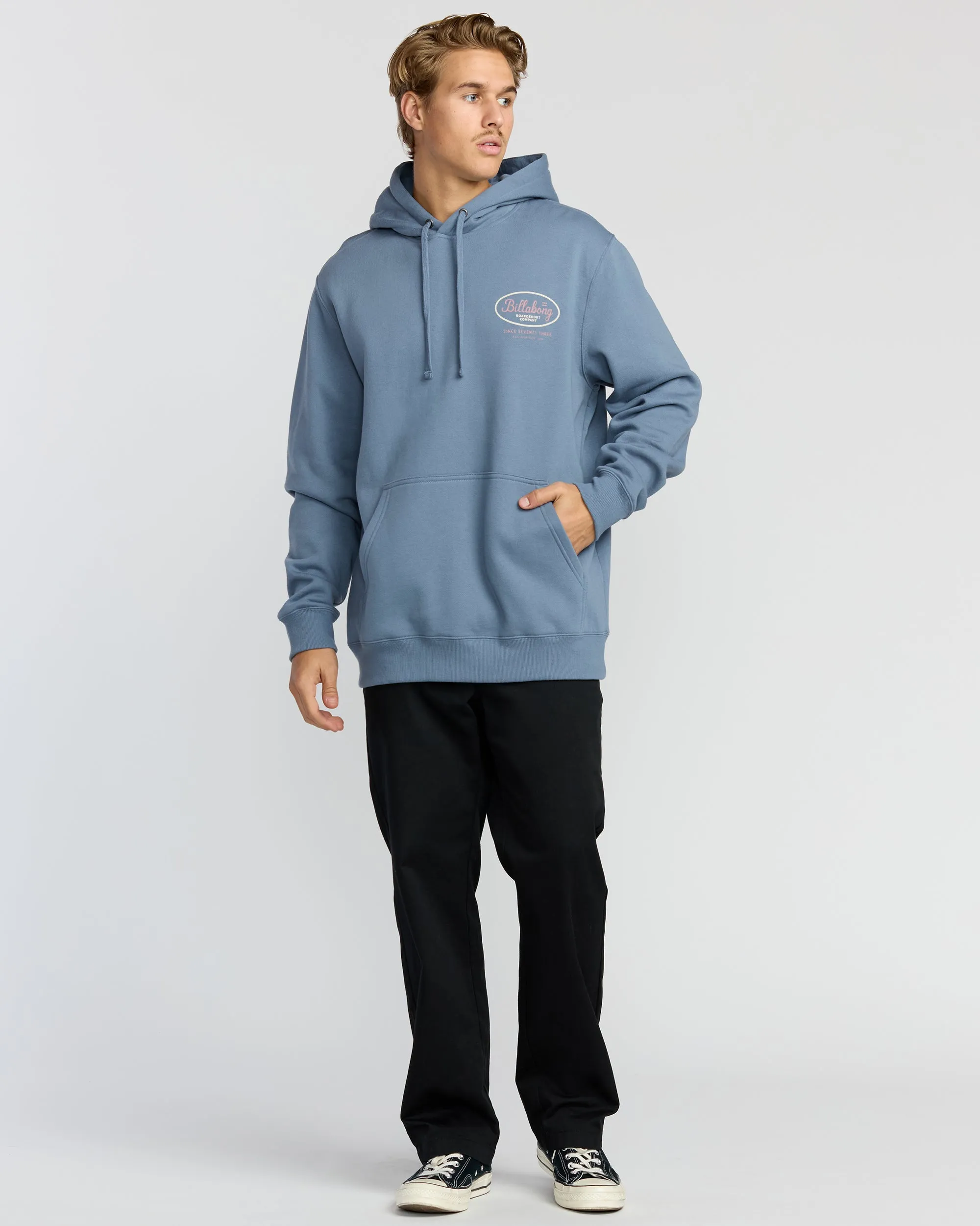 Short Sands Pullover Sweatshirt - Steel Blue sold by Billabong product image thumbnail 4