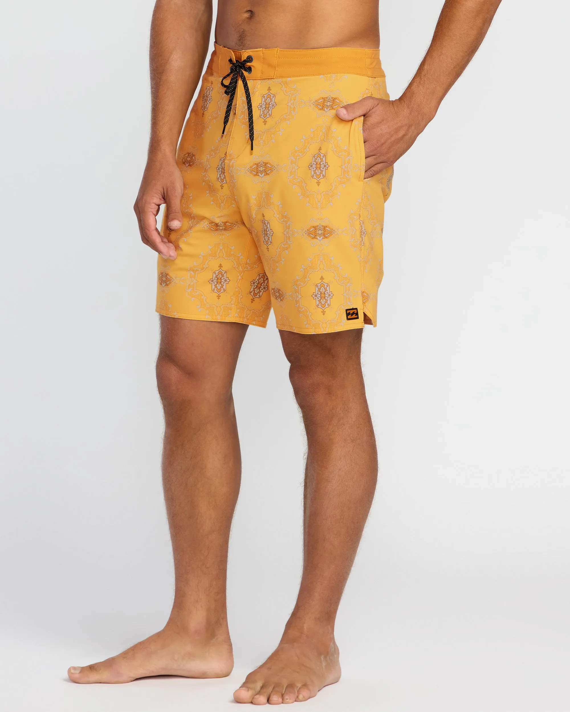 Good Times Lo Tide 18" Boardshorts - Dust Yellow sold by Billabong product image thumbnail 3