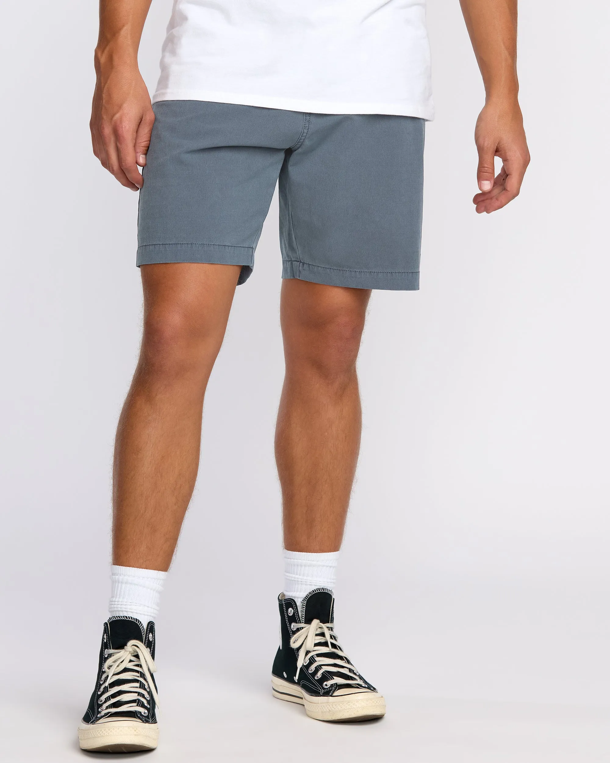 Crossfire Wave Wash Submersible 18" Hybrid Shorts - Midnight Blue sold by Billabong