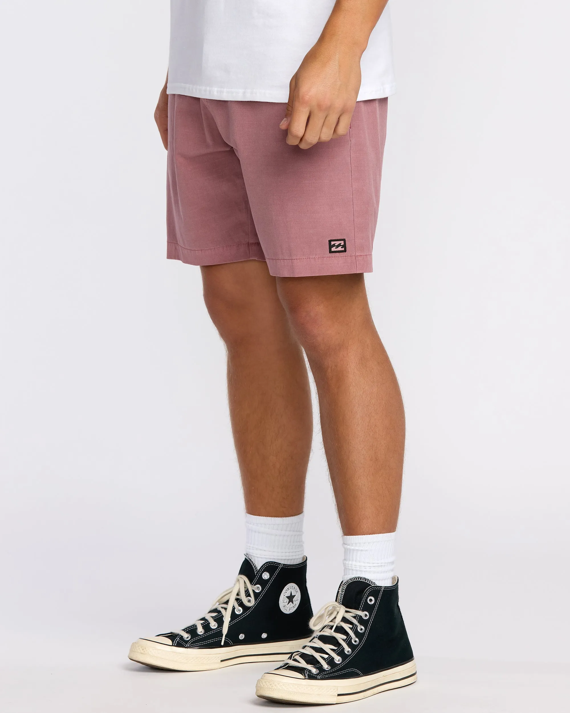 Crossfire Wave Wash Submersible 18" Hybrid Shorts - Dusty Rose sold by Billabong product image thumbnail 3
