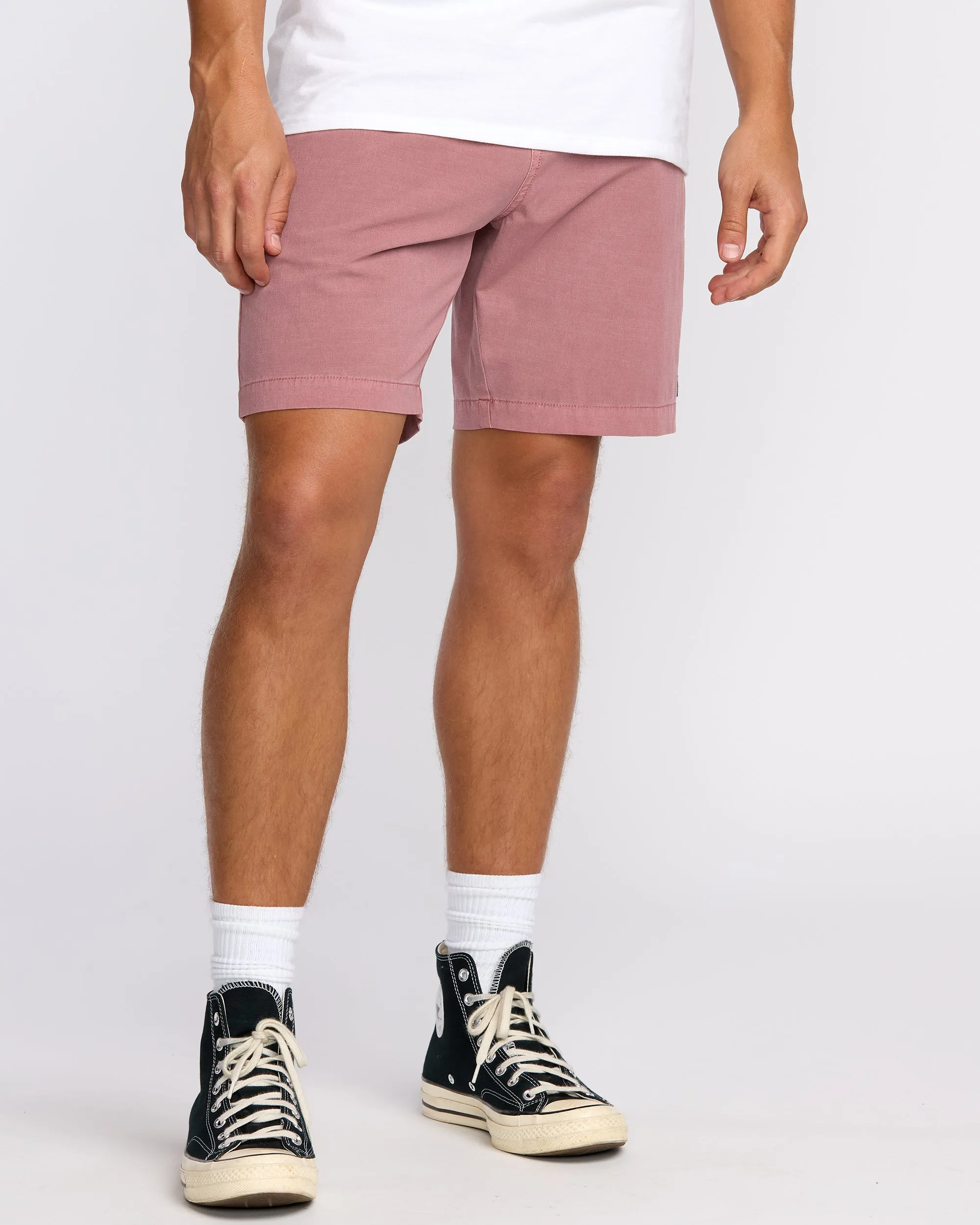 Crossfire Wave Wash Submersible 18" Hybrid Shorts - Dusty Rose sold by Billabong