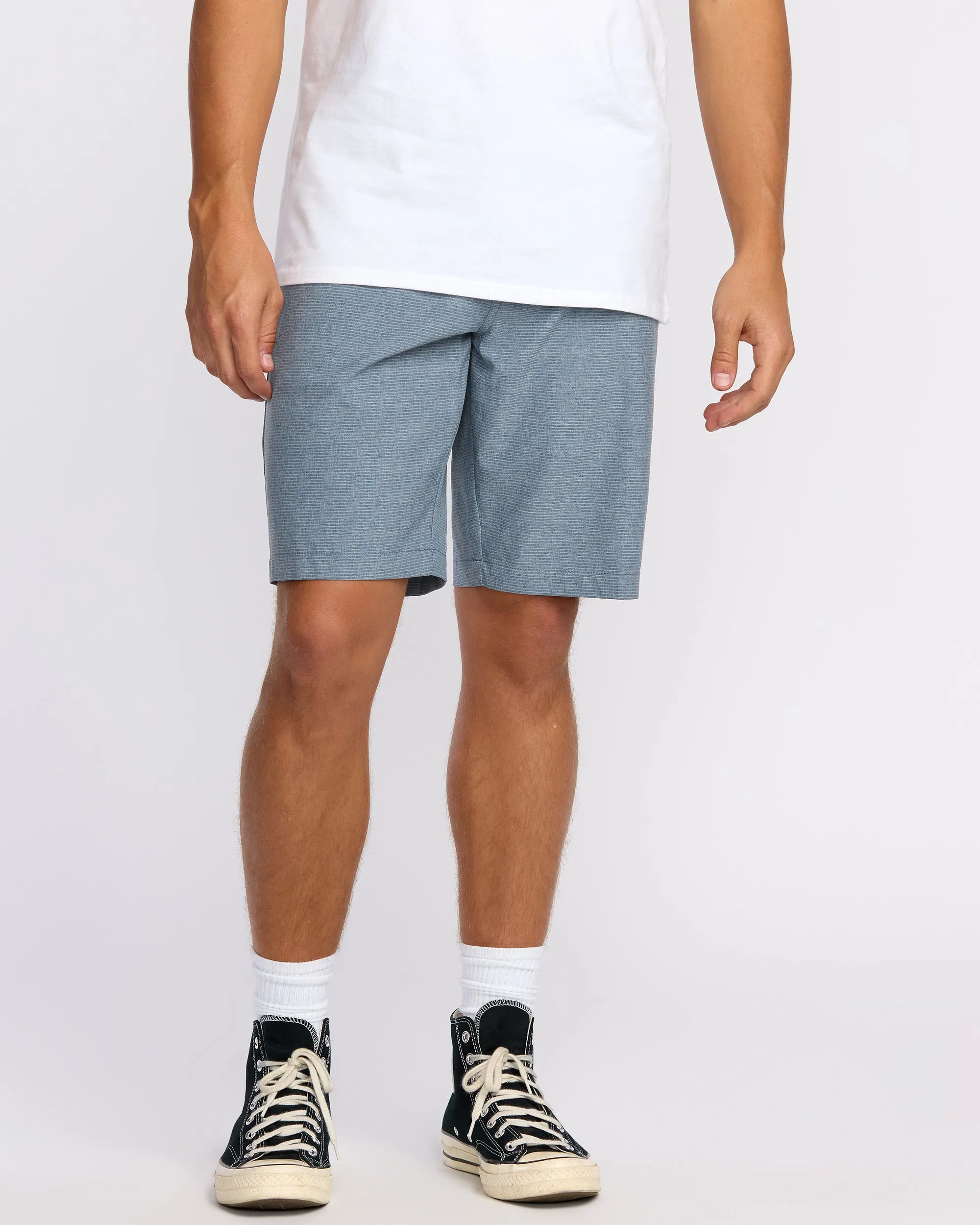 Crossfire Submersible 21" Hybrid Shorts - Slate Blue sold by Billabong