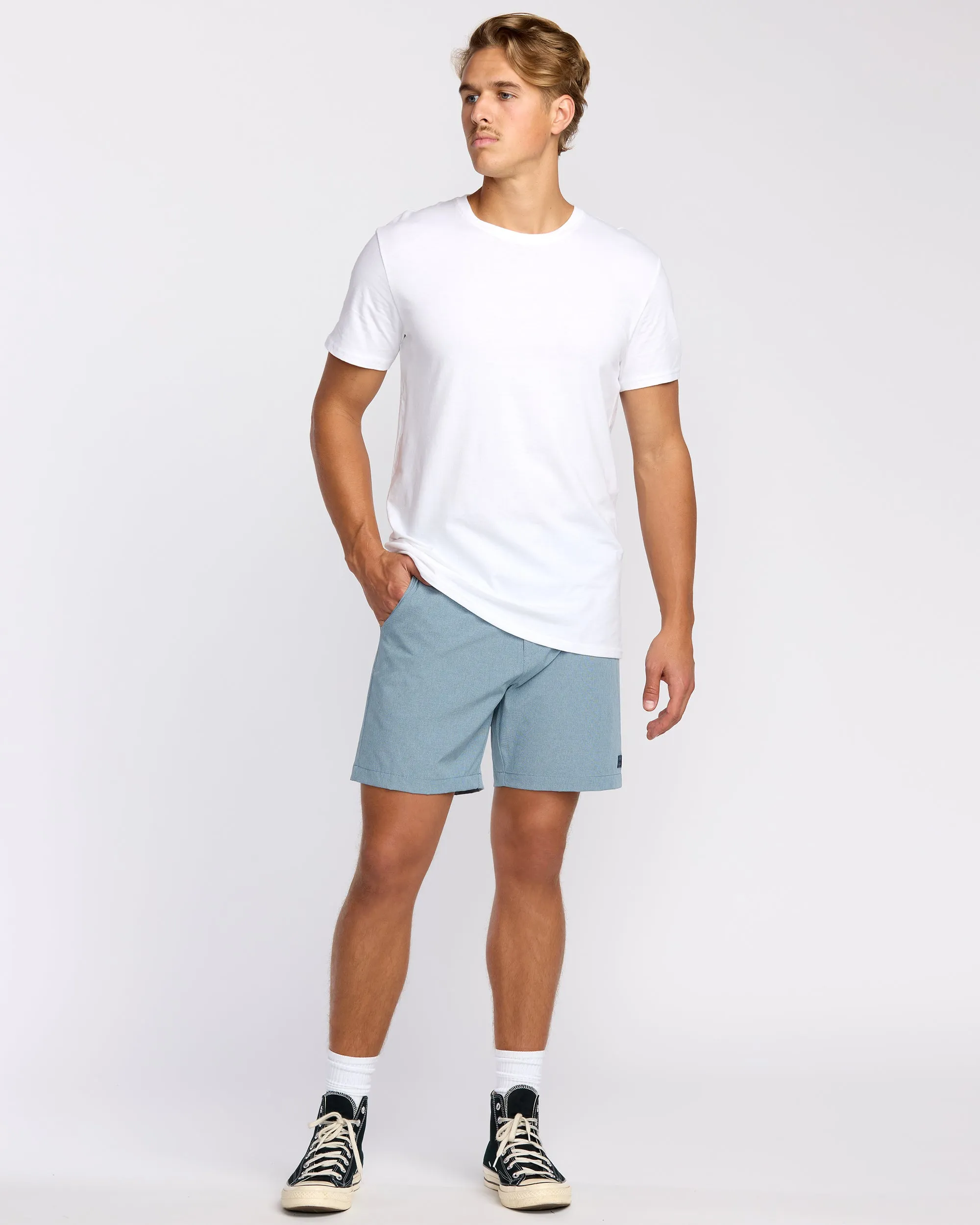 Crossfire Submersible 17" Hybrid Shorts - Slate Blue sold by Billabong product image thumbnail 4