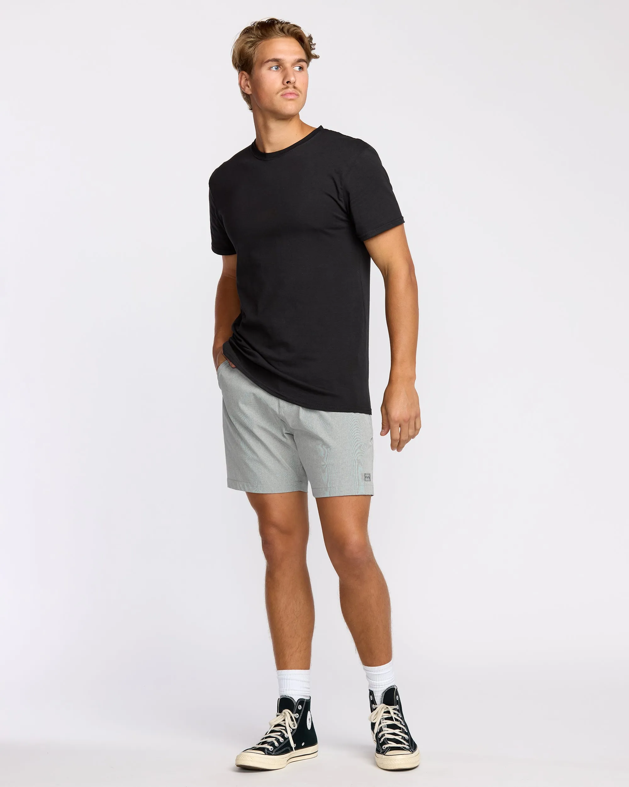 Crossfire Submersible 17" Hybrid Shorts - Green Ash sold by Billabong product image thumbnail 4