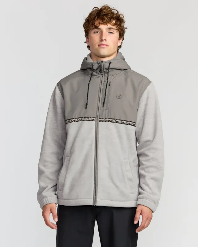 Boundary Lite Zip Sweatshirt - Gray Heather sold by Billabong